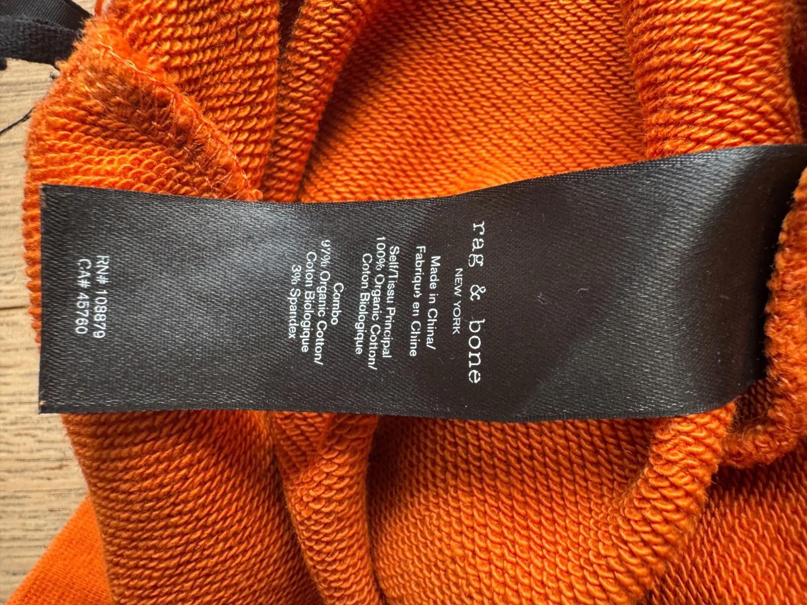 Rag & Bone Rag & Bone City Terry Sweatshort In Rust Size S Size US 30 / EU 46 - 3 Thumbnail