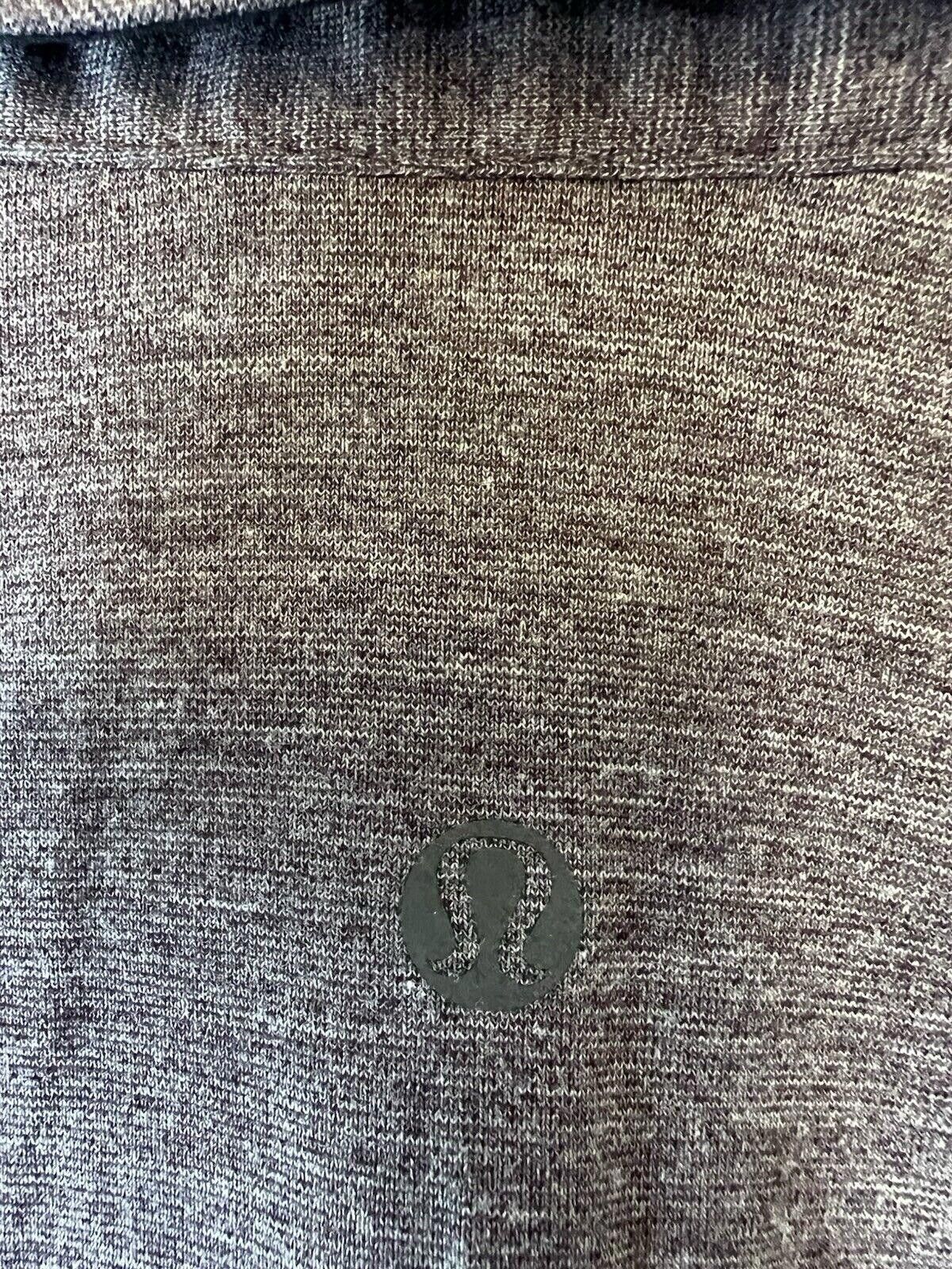 Designer Lululemon Rival Button Up Heathered Black Cherry / Black Size US M / EU 48-50 / 2 - 6 Thumbnail