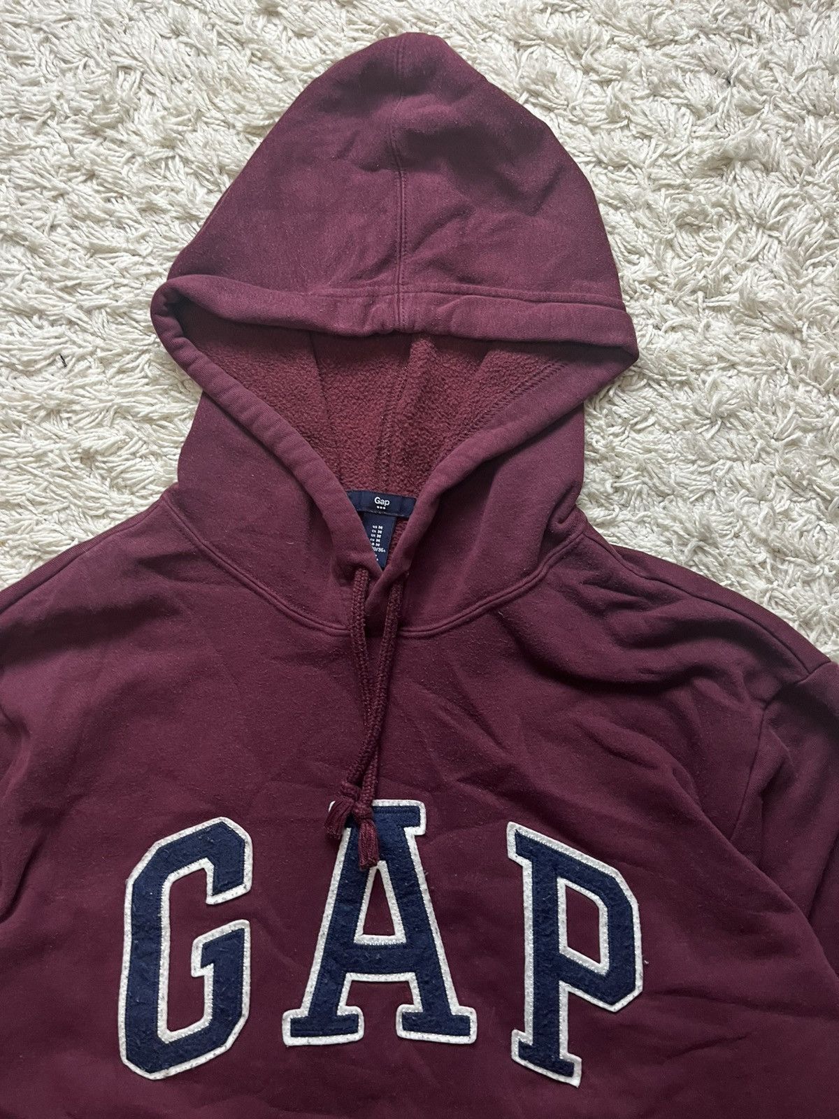 Gap × Vintage Vintage Streetwear Big Logo Hoodie Gap Size US M / EU 48-50 / 2 - 3 Thumbnail