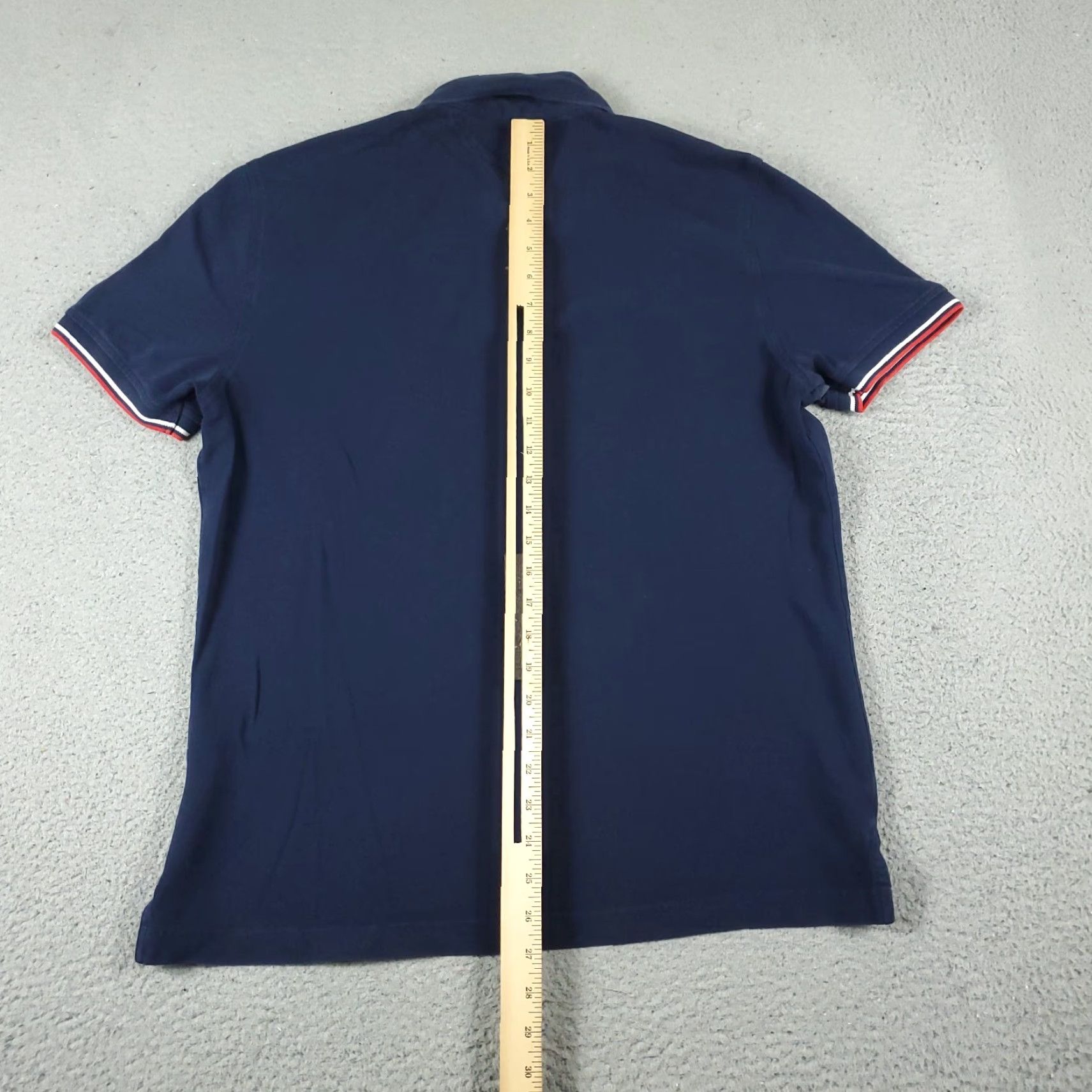 Tommy Hilfiger Tommy Hilfiger Polo Shirt Mens Medium Blue Casual Short Sleeve Activewear Size US M / EU 48-50 / 2 - 4 Thumbnail