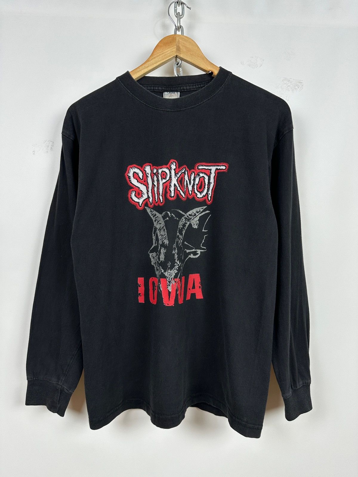 Band Tees Vintage Slipknot Iowa Band Long Sleeve T-Shirt Size US S / EU 44-46 / 1 - 1 Thumbnail