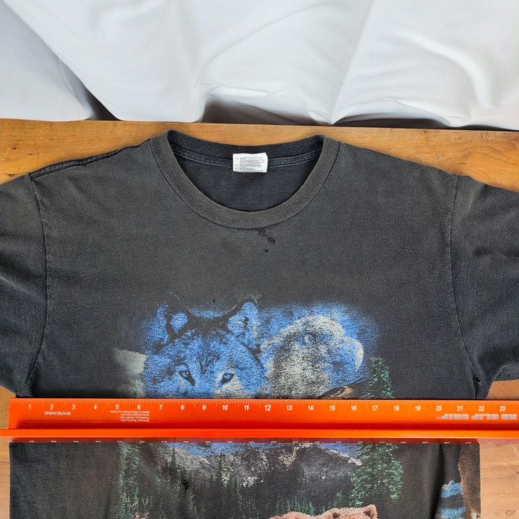 Vintage Vintage Distressed 3 Side Printing Nature T-Shirt Large Size US L / EU 52-54 / 3 - 4 Thumbnail