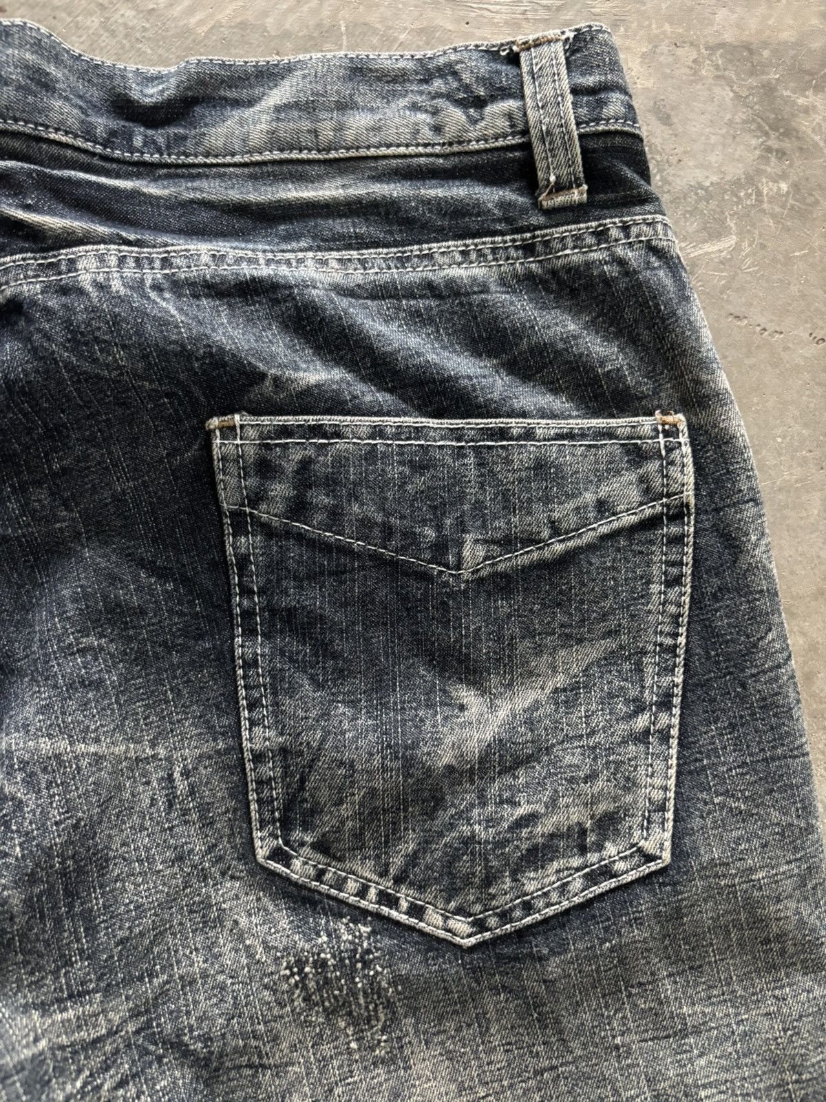 Hysteric Glamour × If Six Was Nine FLARE STONE WASHED WHISKERED MENZSTYLE JAPANESE PUNK GOTHIC Size US 33 - 14 Thumbnail