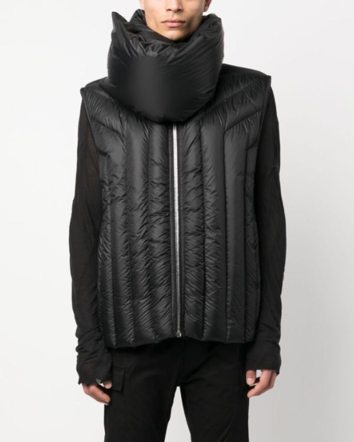 Rick Owens Rick Owens SS22 Strobe Pony Hair Gimp Vest | Grailed