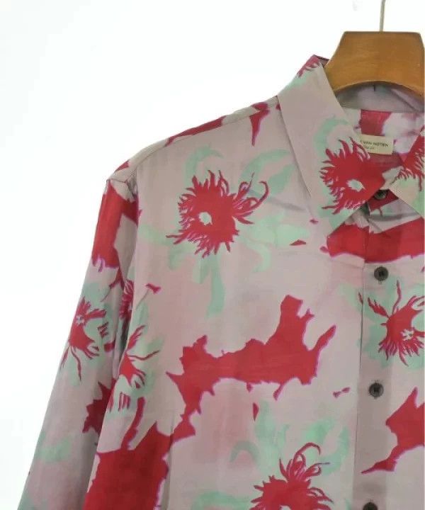 Dries Van Noten Dries van noten Floral silk long sleeve shirt 2502-Nextarro Size US L / EU 52-54 / 3 - 5 Thumbnail