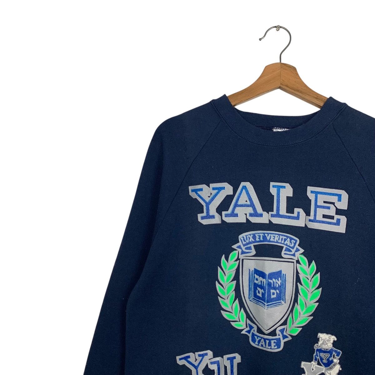 Vintage BVD Made in Usa YALE UNIVERSITY Sweatshirt #2522-C114 Size US M / EU 48-50 / 2 - 6 Thumbnail