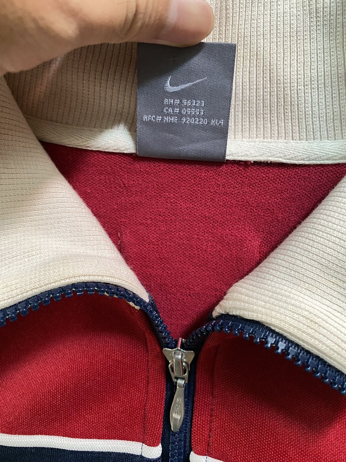 Nike Y2K Nike Fc Barcelona Track Jacket Size US XL / EU 56 / 4 - 9 Thumbnail