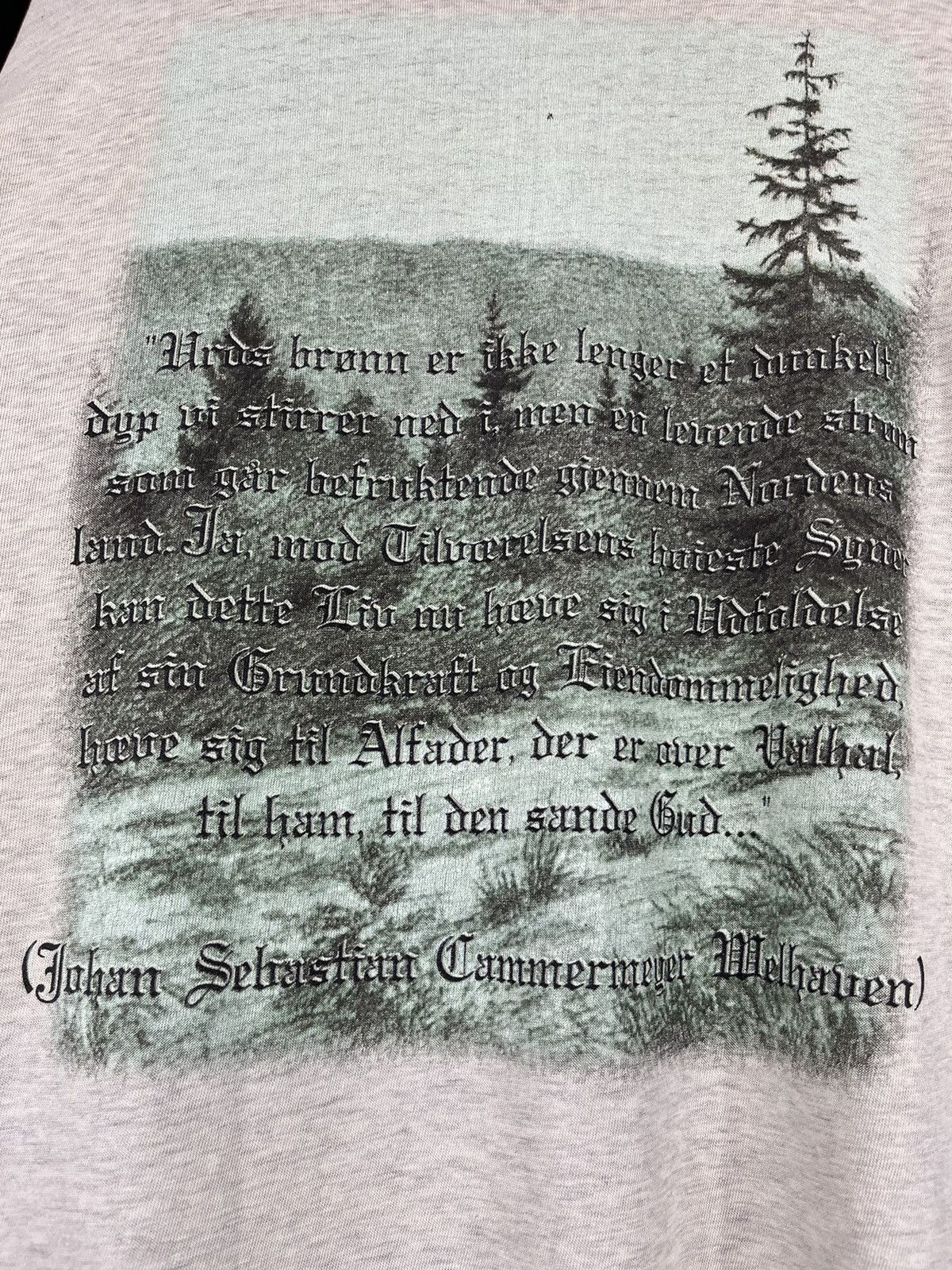 Band Tees × Vintage 1996 Burzum Filosofem Vintage Black Metal Mayhem Longsleev Size US XL / EU 56 / 4 - 4 Thumbnail