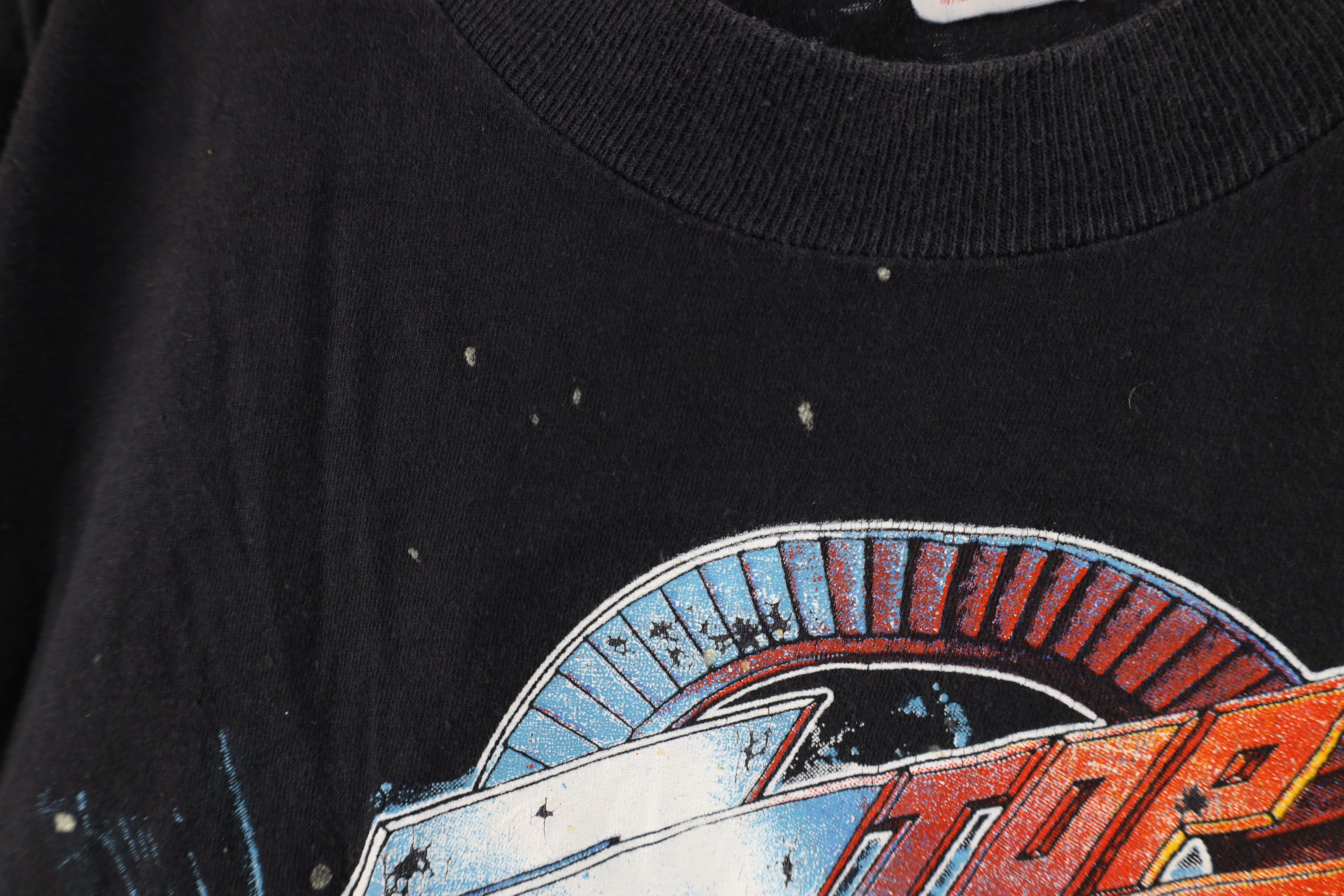 Vintage Vintage 90s Spell Recycler World Tour ZZ Top Band T-Shirt Size US M / EU 48-50 / 2 - 8 Thumbnail