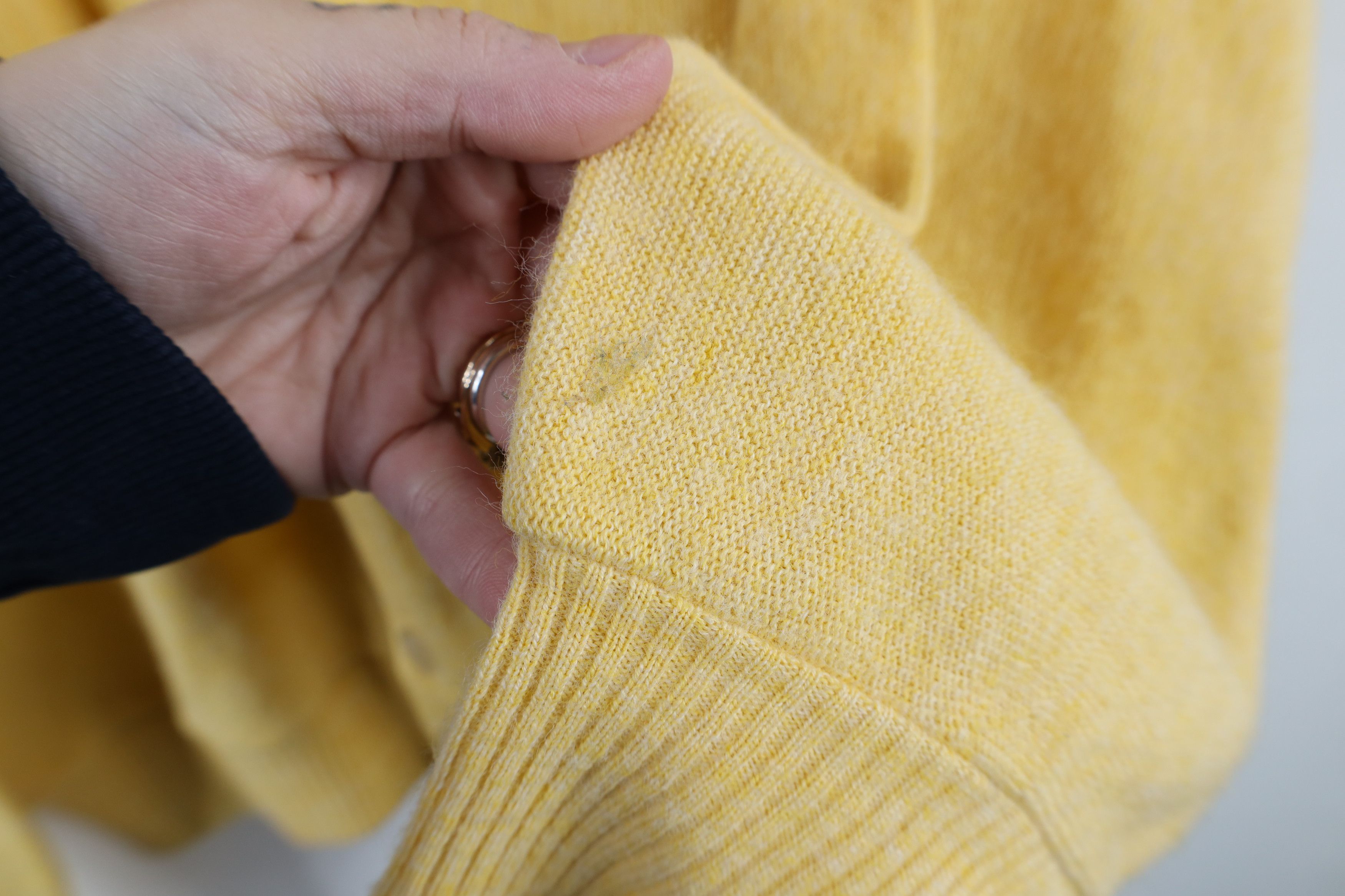 Vintage Vintage 70s Streetwear Knit Kurt Cobain Cardigan Sweater USA Size US M / EU 48-50 / 2 - 4 Thumbnail