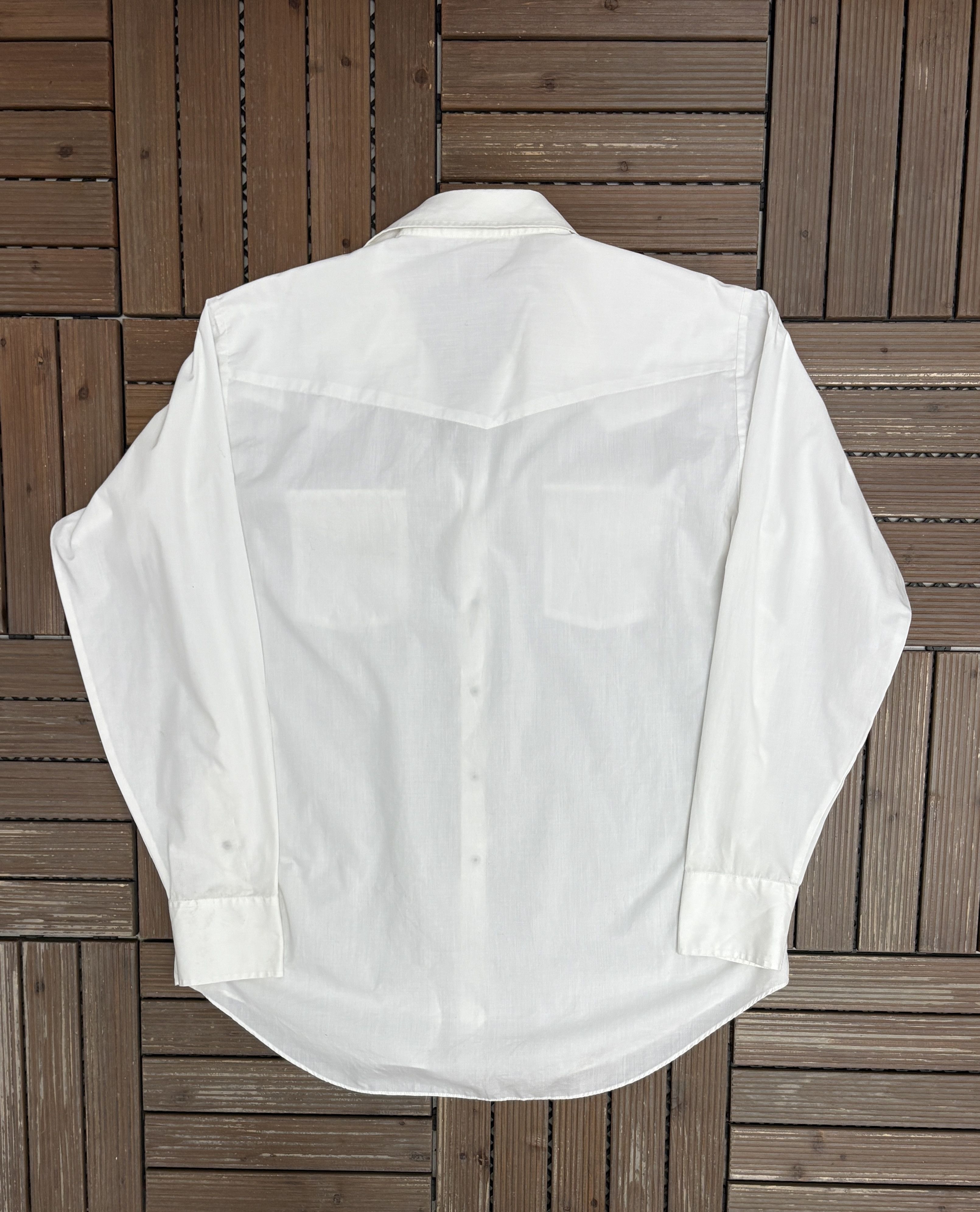 Vintage Sheplers White Western Button Down Vintage Shirt Size US XL / EU 56 / 4 - 3 Thumbnail
