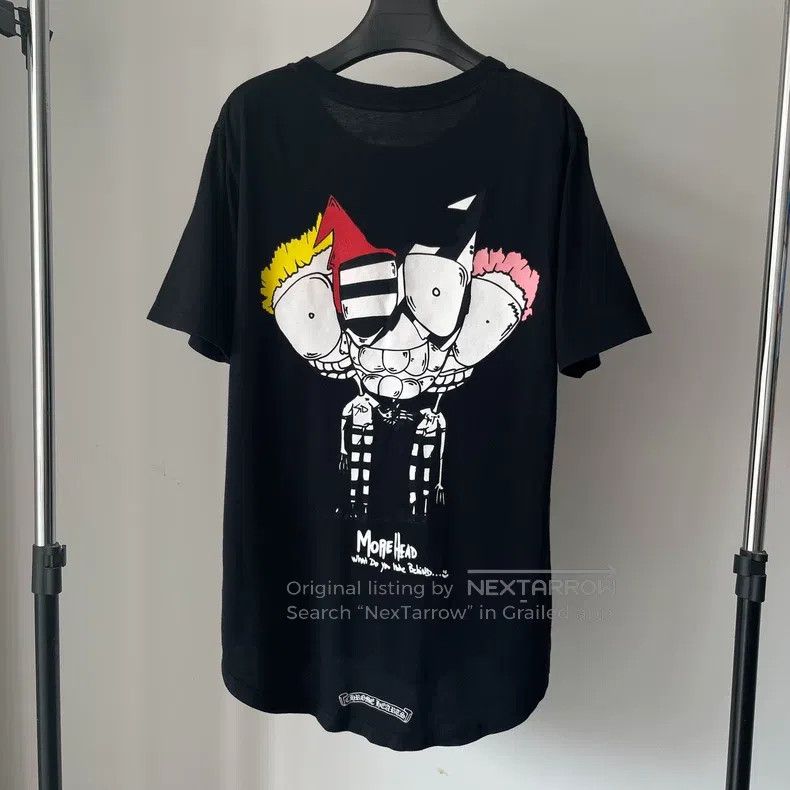 Chrome Hearts CHROME HEARTS Size M Sanskrit graffiti villain short sleeve Size US M / EU 48-50 / 2 - 2 Thumbnail
