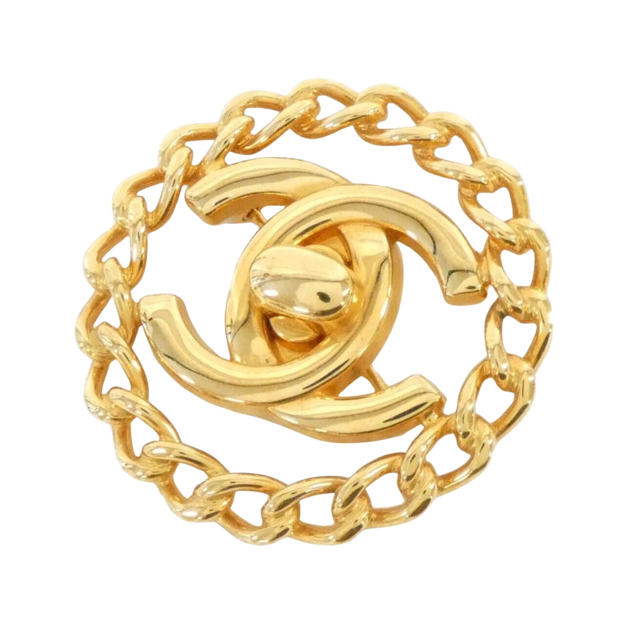 Chanel Chanel Coco Mark brooch Size ONE SIZE - 1 Thumbnail