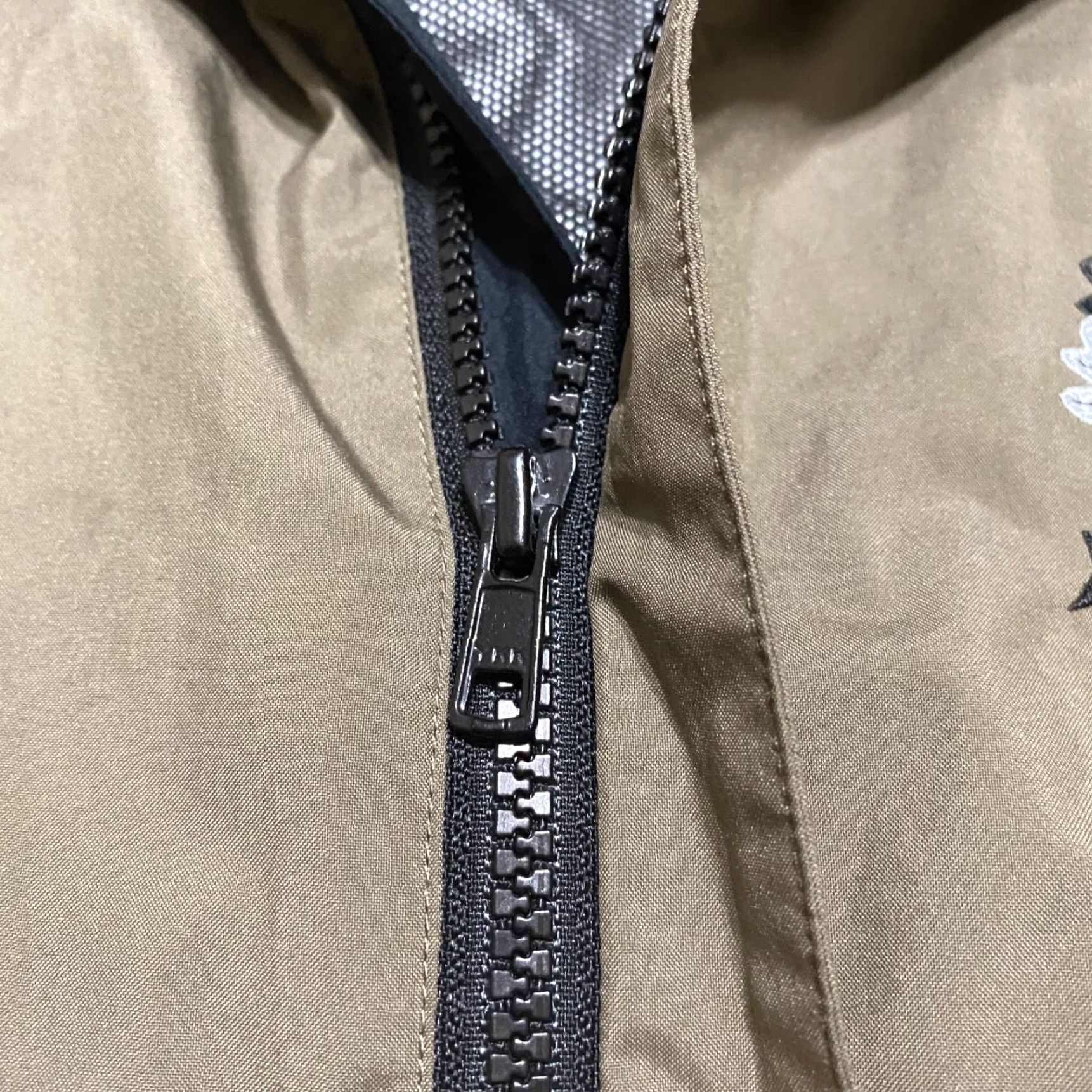 Footjoy FootJoy Dryjoy Mens Large Jacket Brown Full Zip Windbreaker Rain L/S Sports Logo Casual Outerwear Size US L / EU 52-54 / 3 - 5 Thumbnail