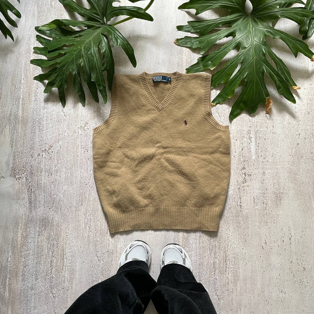 Polo Ralph Lauren × Vintage VINTAGE 90S POLO RALPH LAUREN SWEATER V NECK VEST PONY Size US M / EU 48-50 / 2 - 1 Thumbnail