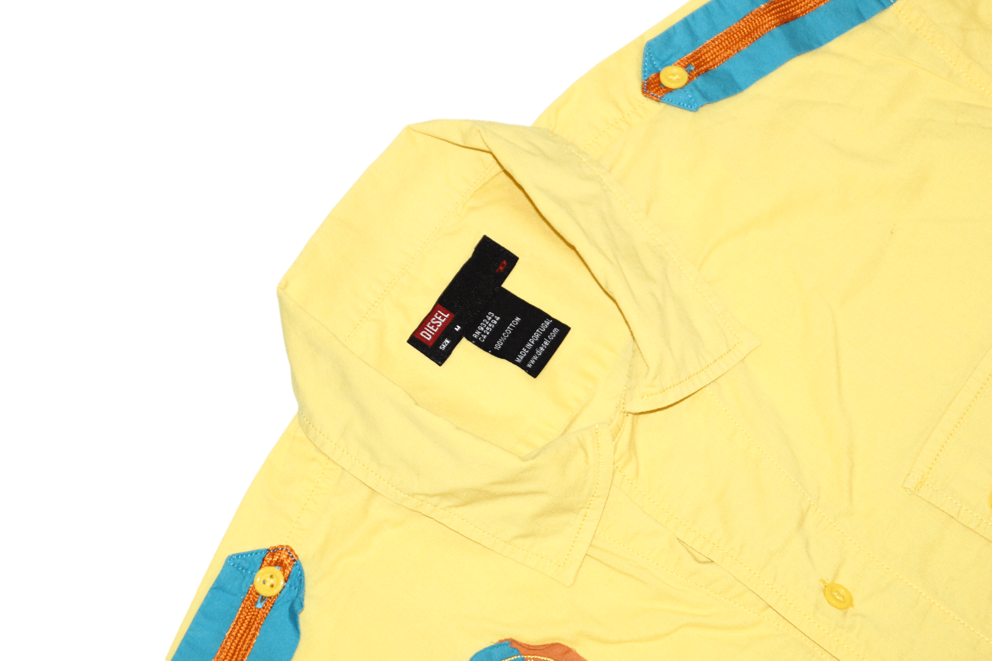 Diesel VTG Diesel Military Style Patched short sleeve shirt Size US M / EU 48-50 / 2 - 5 Thumbnail