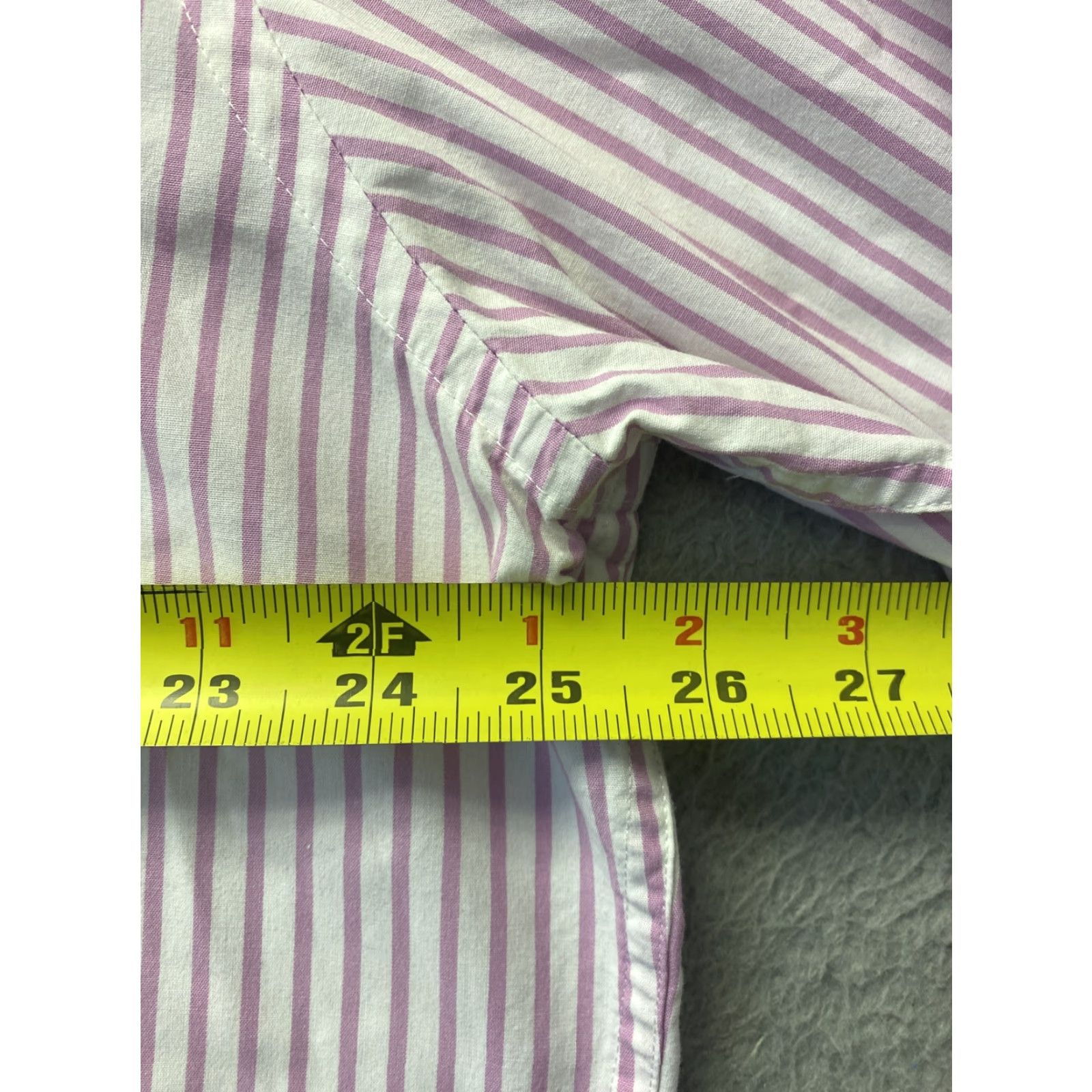 Southern Tide Southern Tide Button-Up Shirt Adult XL Pink White Striped Casual Mens Size US XL / EU 56 / 4 - 7 Thumbnail