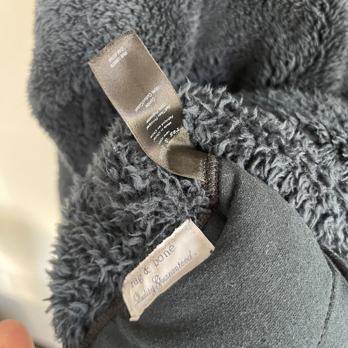 Rag & Bone Rag & Bone Half Zip Logan Sherpa Pullover Sweater Size US S / EU 44-46 / 1 - 7 Thumbnail
