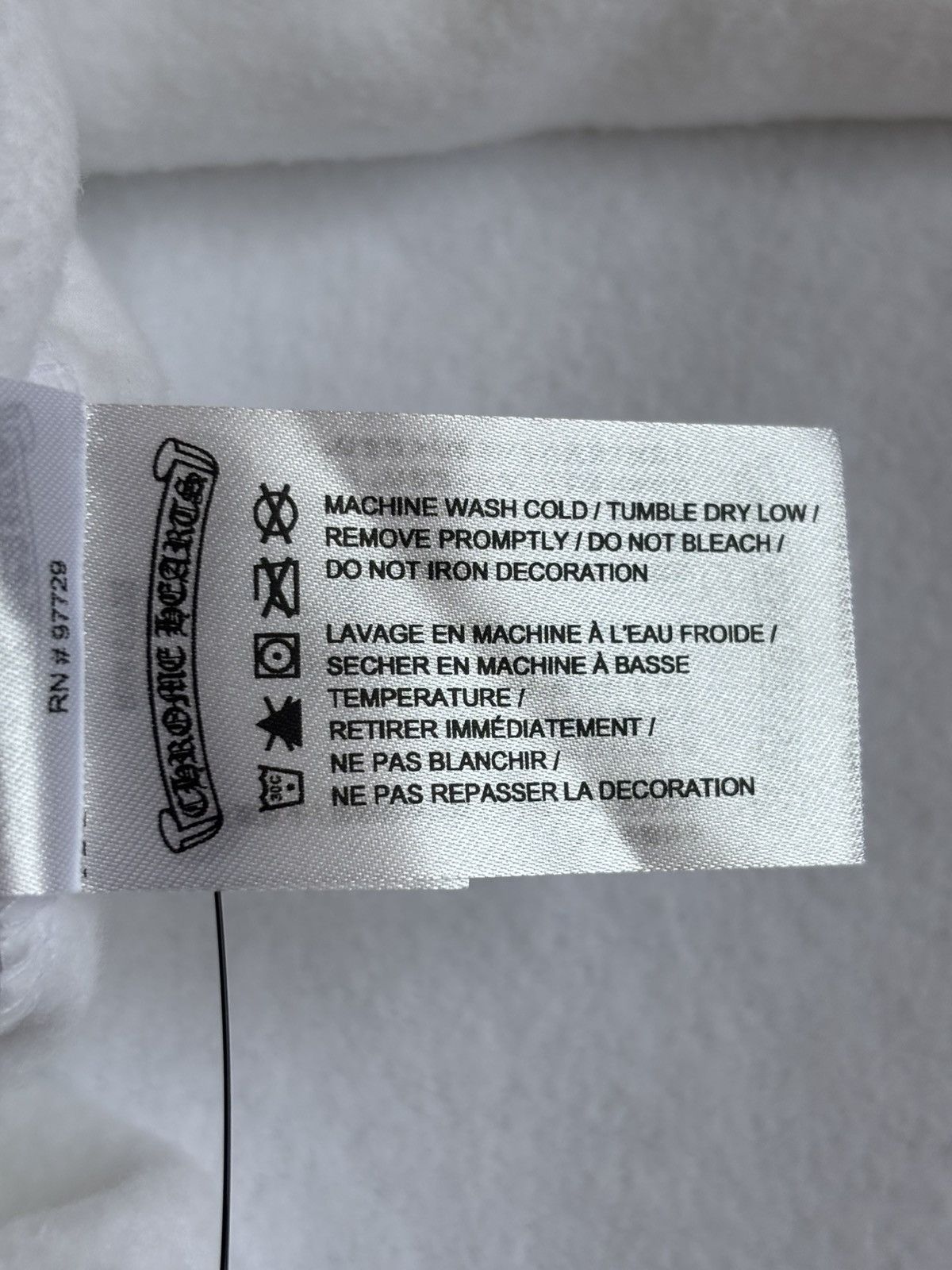 Chrome Hearts Chrome Hearts White Miami Horseshoe Hoodie Size US L / EU 52-54 / 3 - 11 Thumbnail