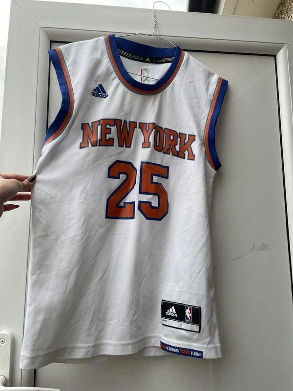 Designer Adidas derrick rose new york knicks #25 nba jersey size xs Size ONE SIZE - 1 Thumbnail