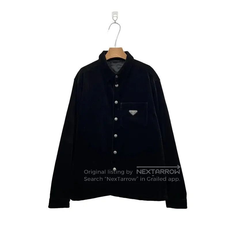 Prada Prada Black Men's Jacket in Size L. Size US L / EU 52-54 / 3 - 2 Thumbnail