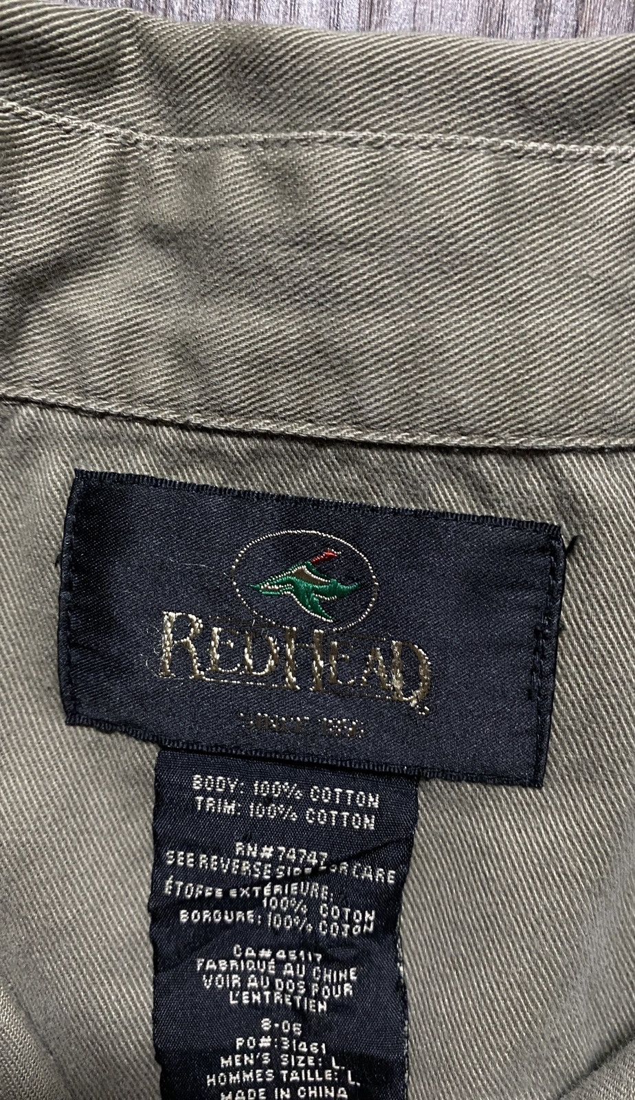 Redhead RedHead vintage button up Size US XL / EU 56 / 4 - 5 Thumbnail