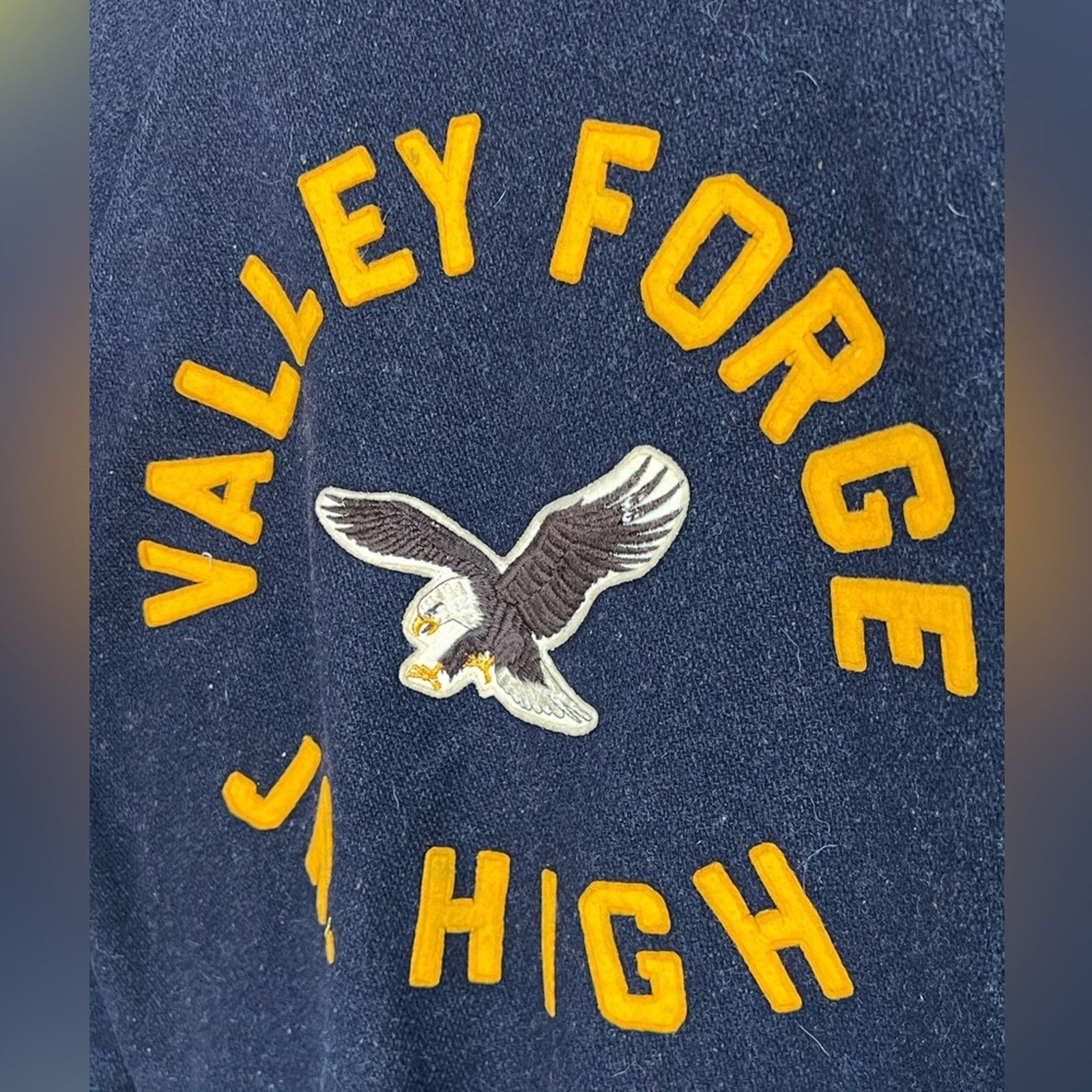 Vintage Vintage 1950s Valley Forge Eagles Varsity Bomber Jacket Size US S / EU 44-46 / 1 - 6 Thumbnail
