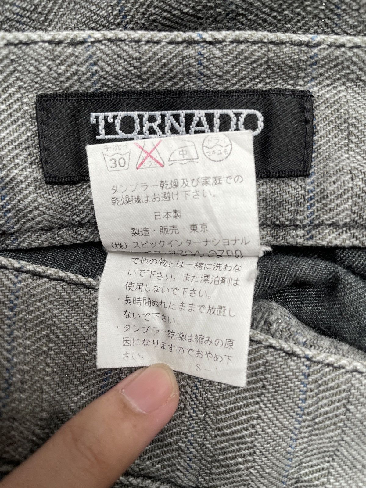 Tornado Mart Rare Design Vintage Brand Tornado Mart Flared Jeans 2000s Size US 30 / EU 46 - 11 Thumbnail