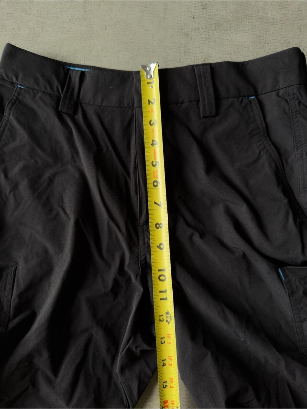 Other Men’s Cargo Shorts / Utility Pocket / Black Blue Detail Size US 30 / EU 46 - 7 Thumbnail