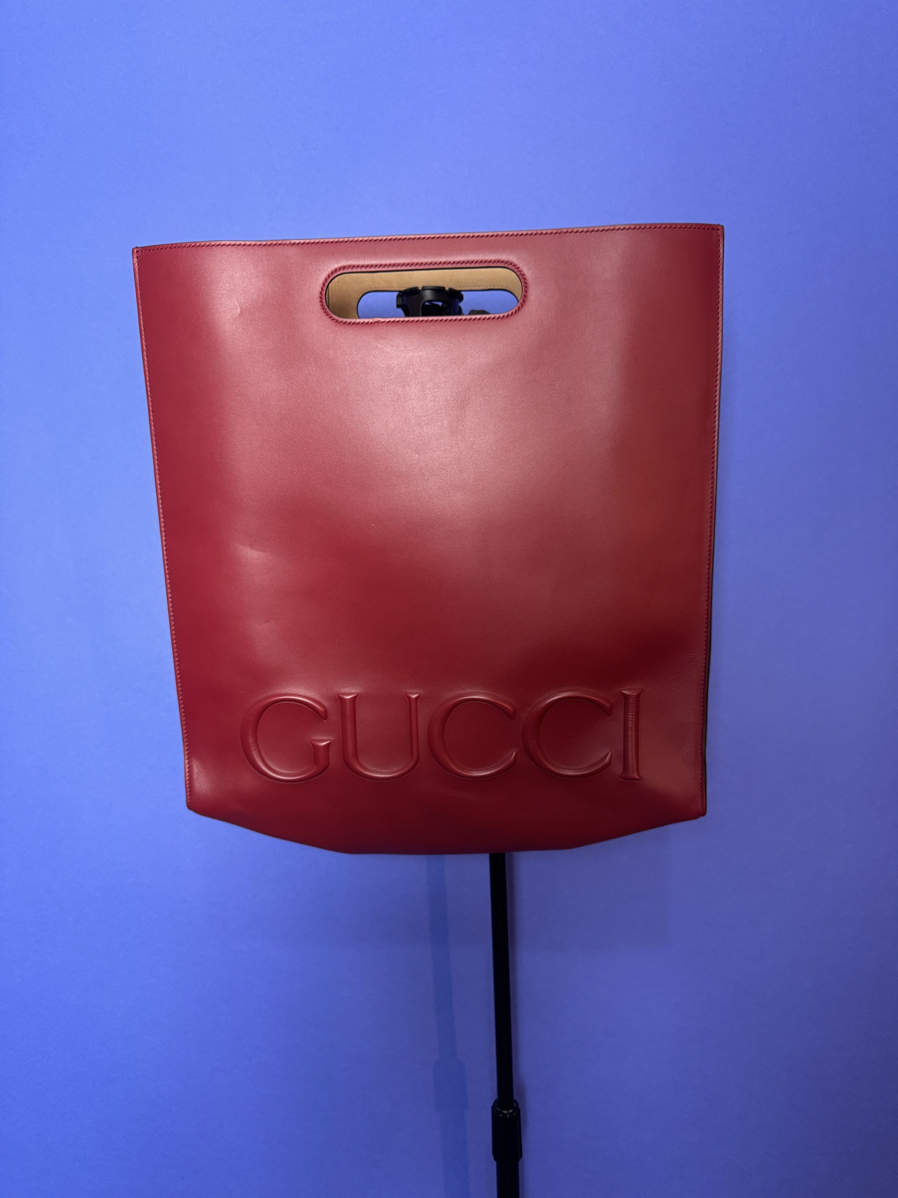 Gucci Red Gucci Tote Bag Size ONE SIZE - 1 Thumbnail
