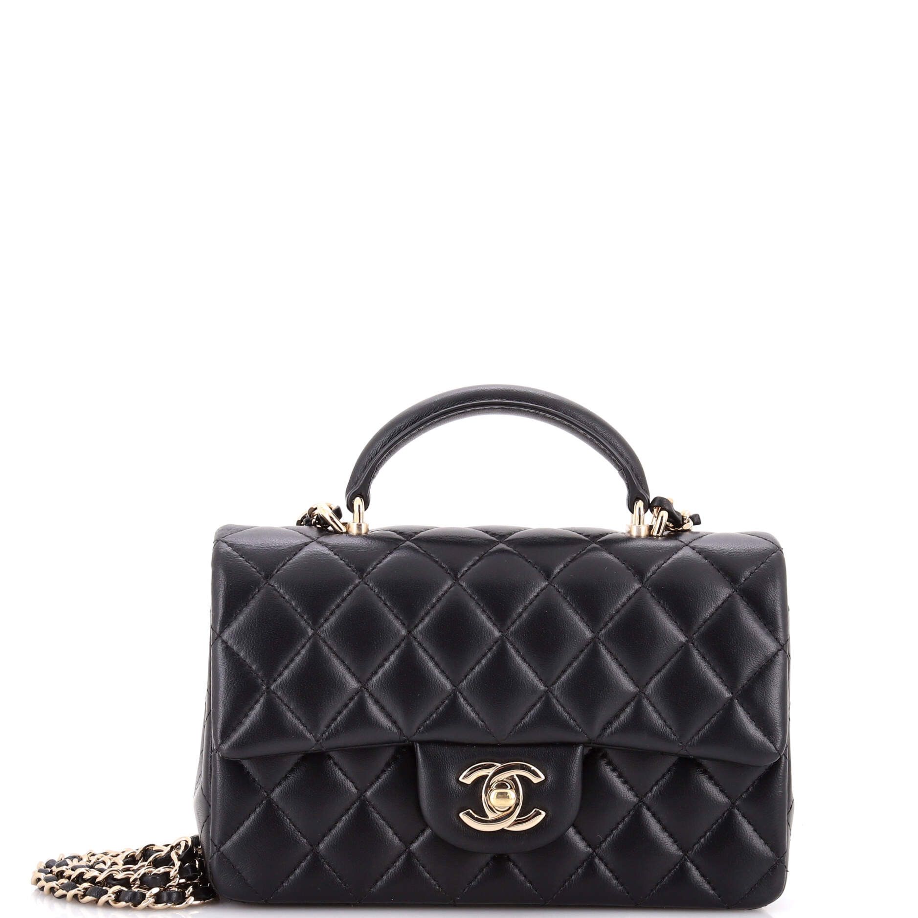 Chanel Classic Single Flap Top Handle Bag Size ONE SIZE - 1 Thumbnail