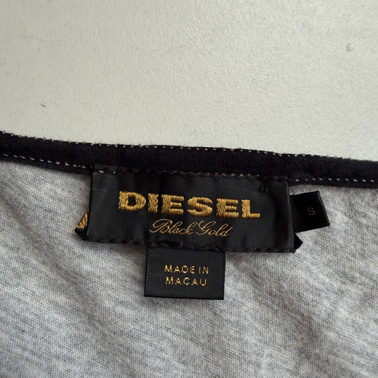 Diesel Black Gold Vintage Y2K Diesel Black Gold Dress Size S / US 4 / IT 40 - 6 Thumbnail
