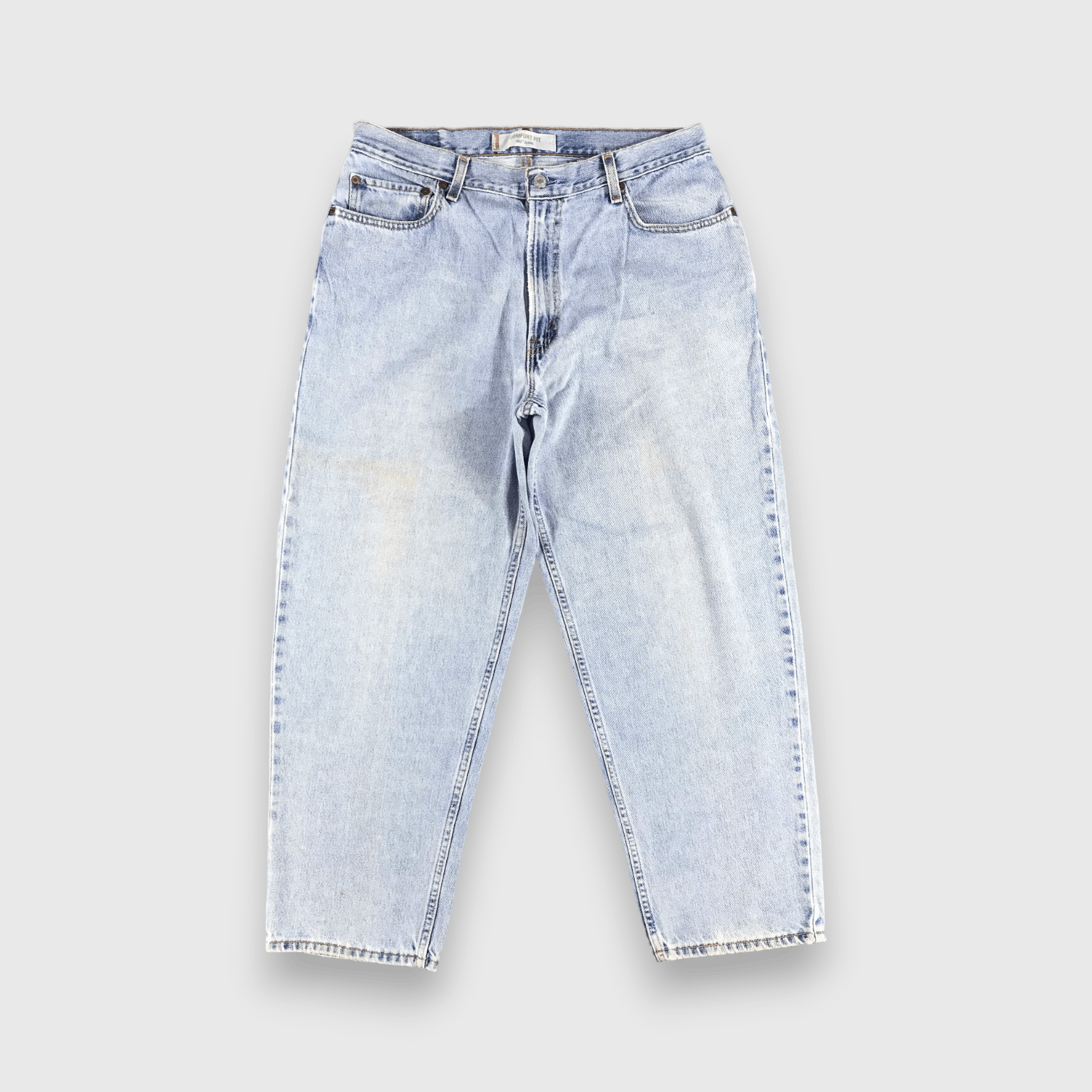 Levi's Vintage Light Wash Levis 560 Jeans-J1871 Size US 35 - 1 Thumbnail