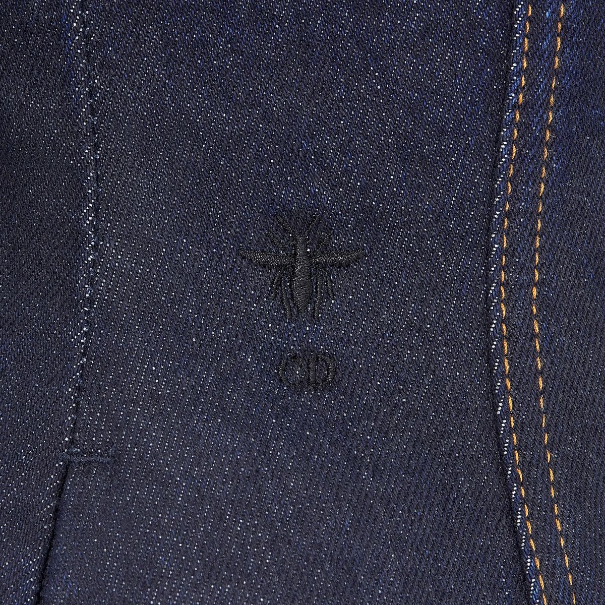 Dior o1bcso1str0225 Denim Bar Jacket in Gradient Blue Size M / US 6-8 / IT 42-44 - 3 Thumbnail