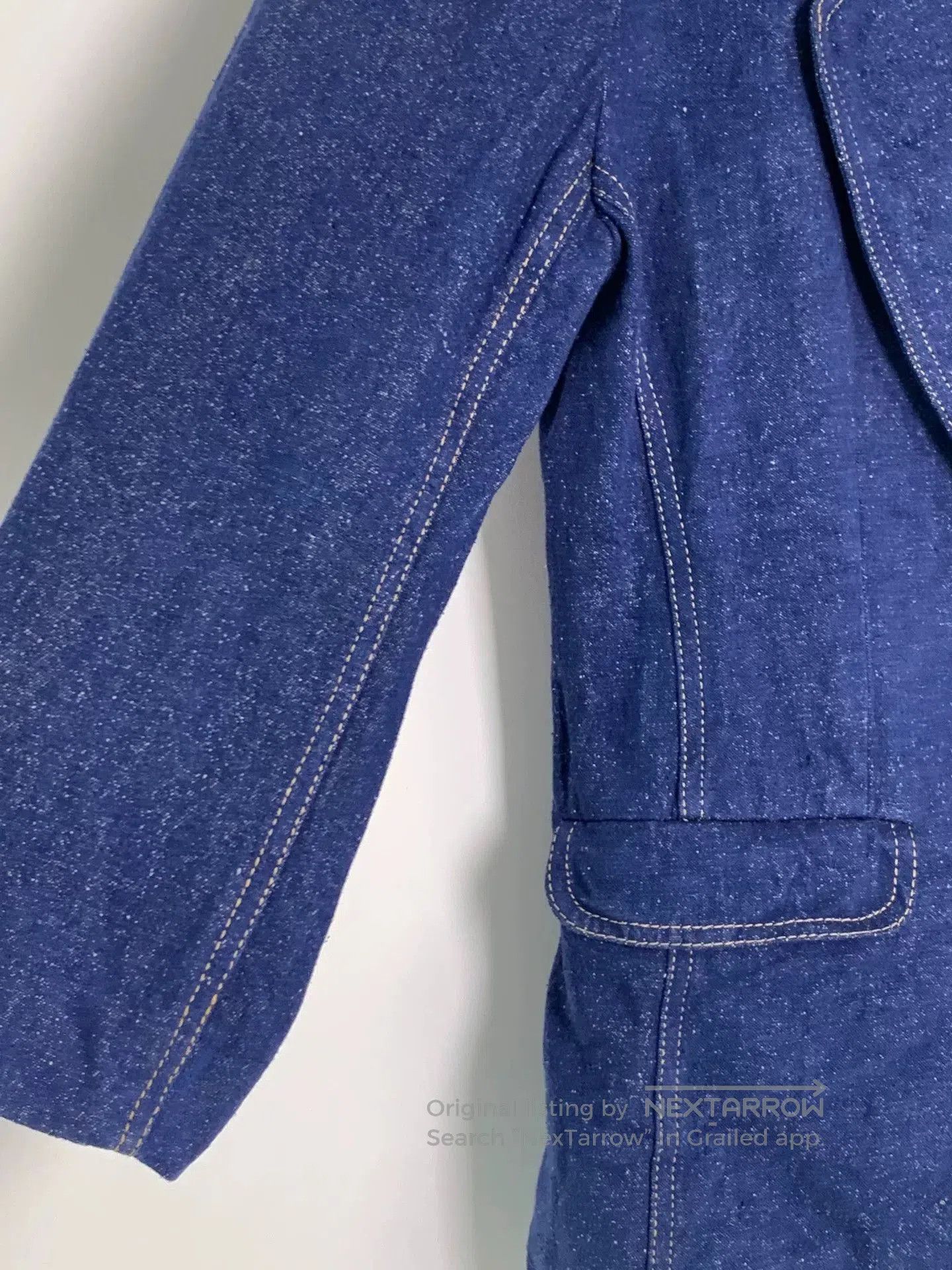 Leonard Paris Leonard Silk Jacket Inspired by Denim. Size M / US 6-8 / IT 42-44 - 7 Thumbnail