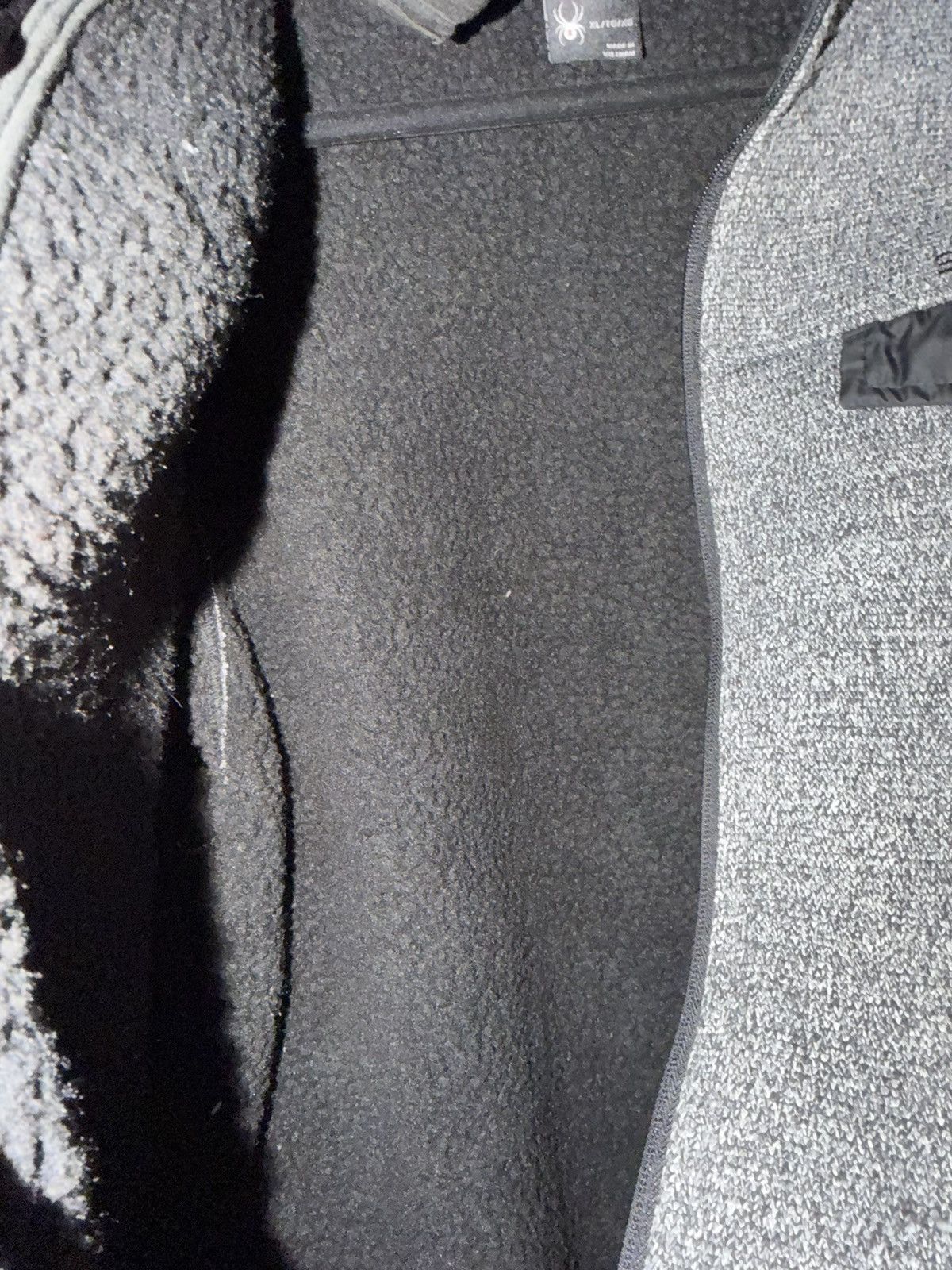 Spyder Spyder Men’s Constant Full Zip Sweater Fleece Jacket Gray XL Size US XL / EU 56 / 4 - 7 Thumbnail
