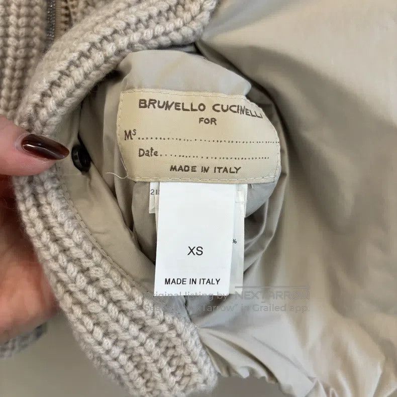 Brunello Cucinelli Brunello Cucinelli Double Sided Wearable Vest, Cashmere Kn Size XS / US 0-2 / IT 36-38 - 3 Thumbnail