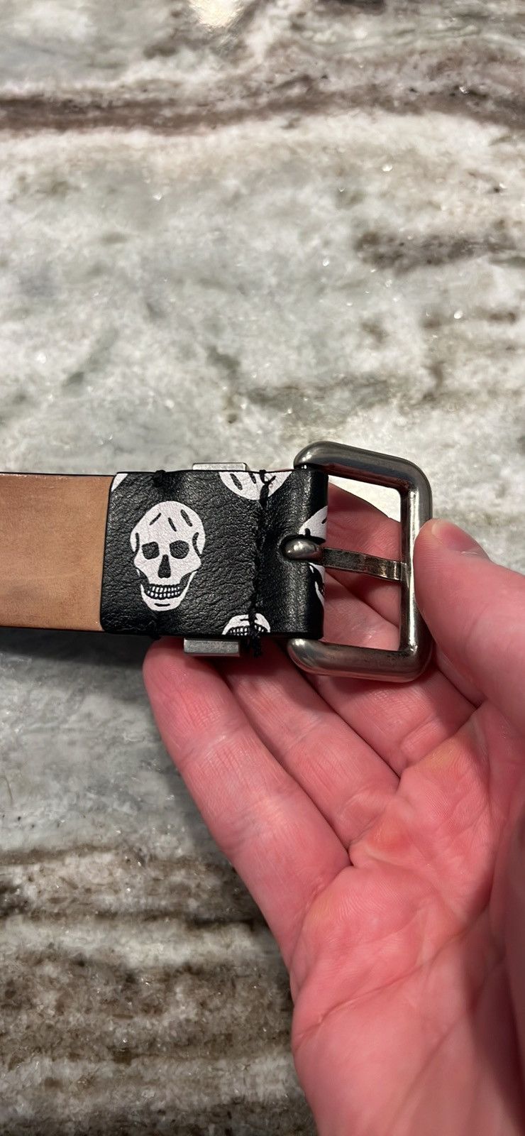 Alexander McQueen Alexander McQueen skull belt Size 36 - 2 Thumbnail