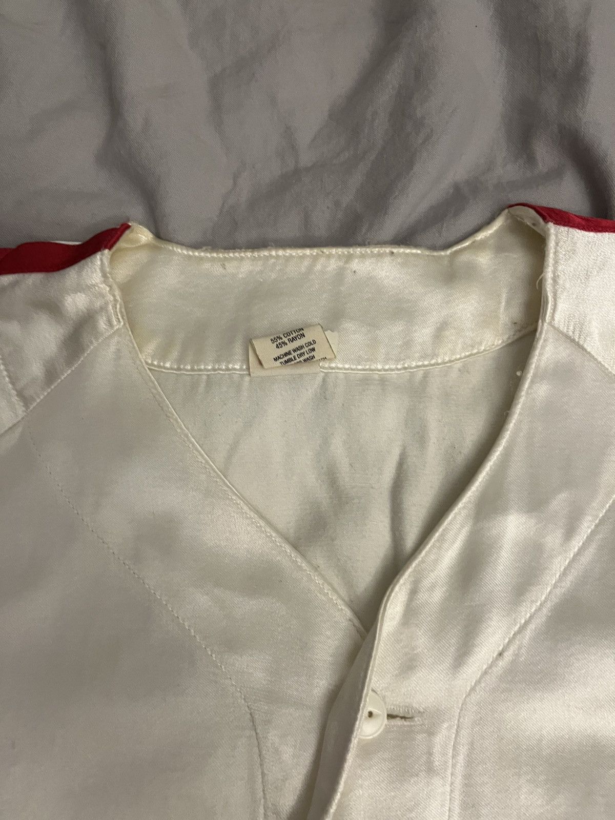 Supreme Supreme Satin Baseball Jersey Size US M / EU 48-50 / 2 - 2 Thumbnail