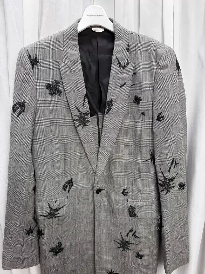 Comme des Garcons Comme Des Garcons Embroidered graffiti coat| Size US M / EU 48-50 / 2 - 2 Thumbnail