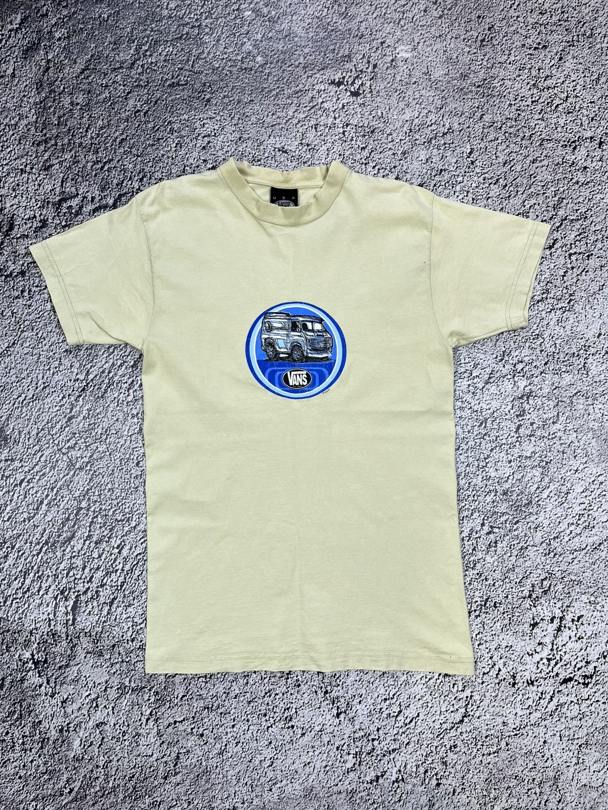 Vans 90s Vans Vintage Big Logo Crew Neck T Shirt | Grailed