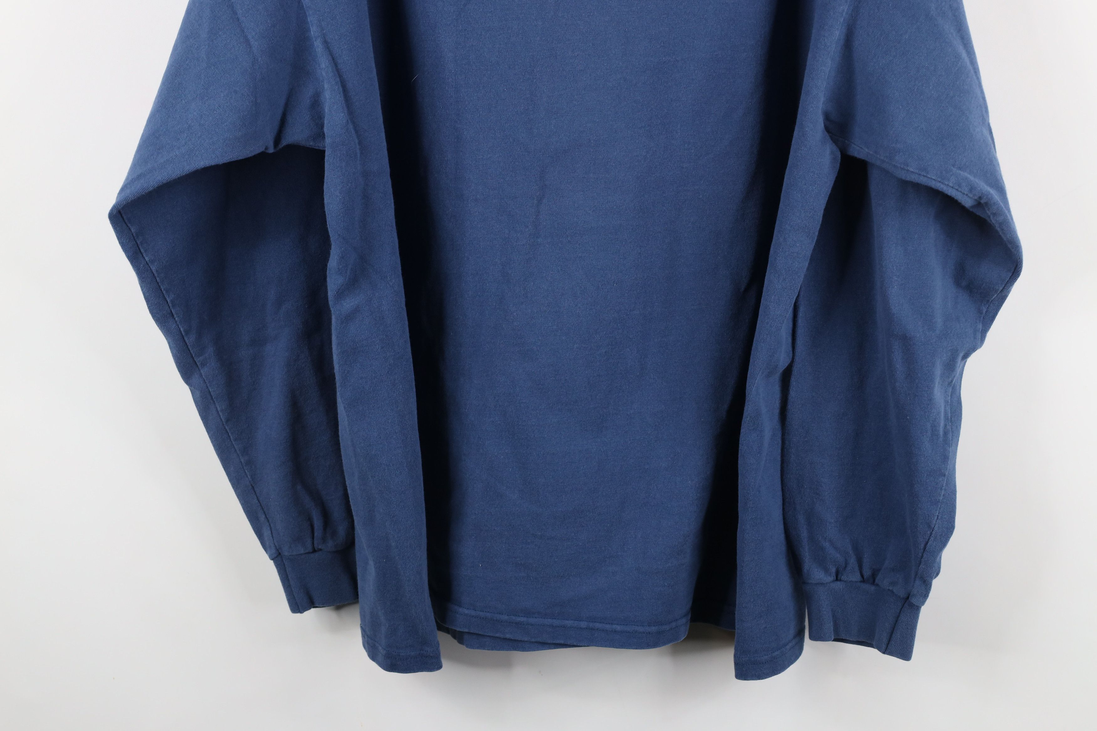 Vintage Vintage 90s Streetwear Heavyweight Turtleneck T-Shirt Cotton Size US XL / EU 56 / 4 - 9 Thumbnail