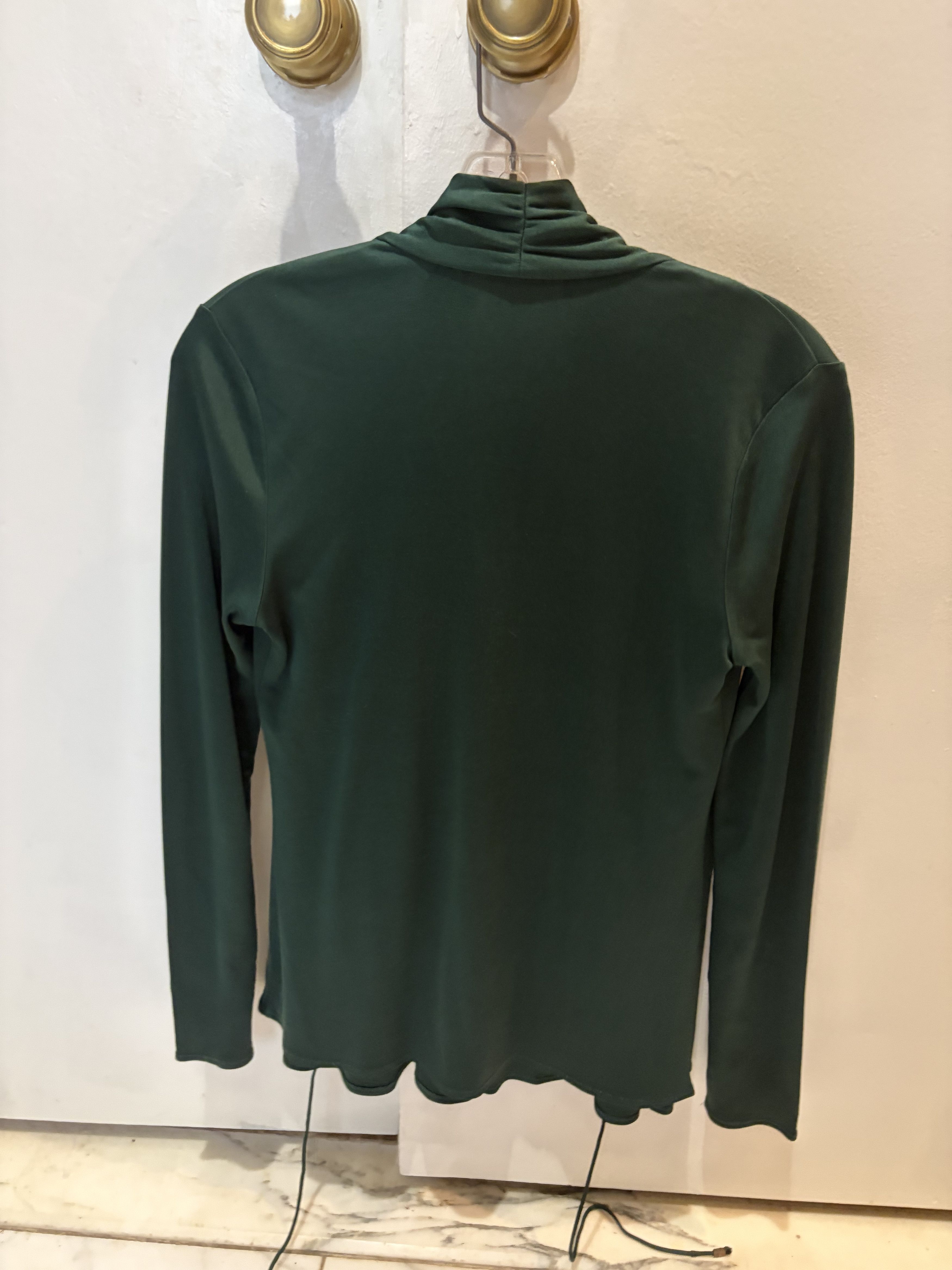 Elie Tahari Ralph Lauren Tied Blouse Size M / US 6-8 / IT 42-44 - 3 Thumbnail
