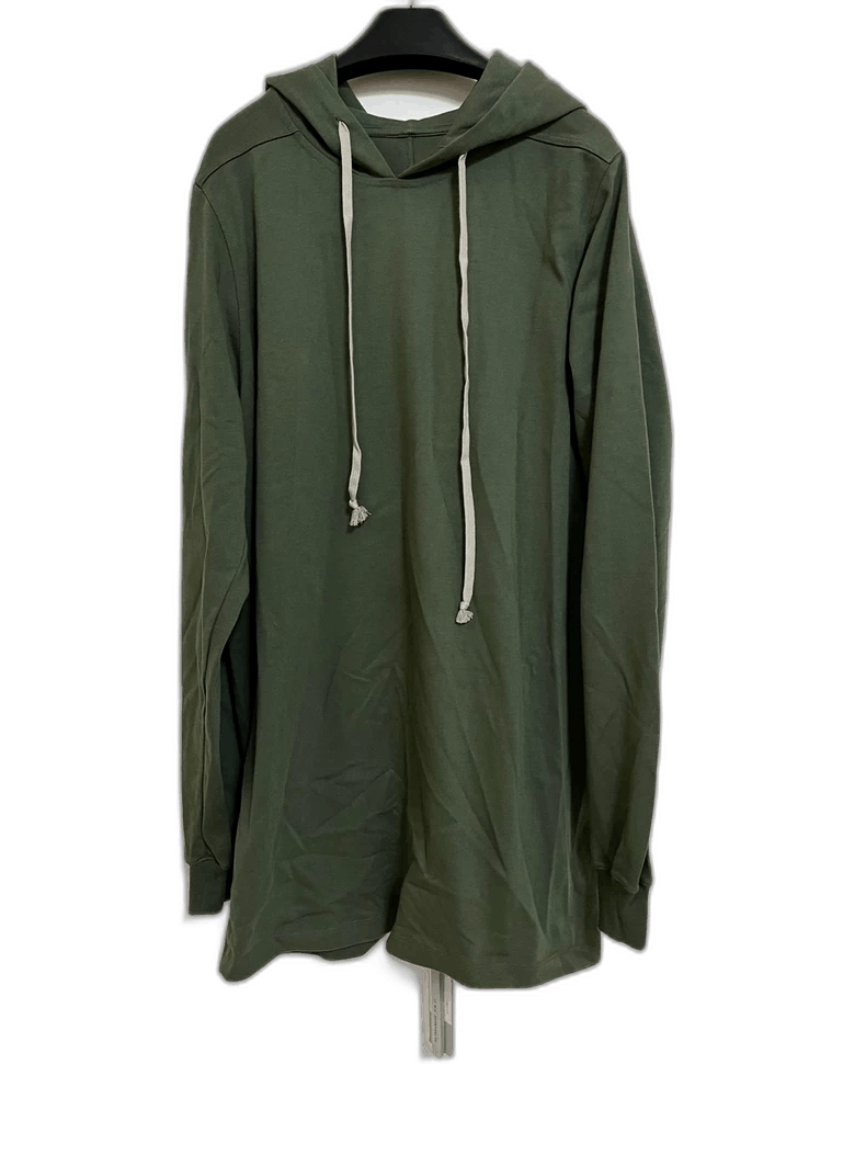 Rick Owens rick owens green hooded sweatshirt for men-2508 Size US S / EU 44-46 / 1 - 1 Thumbnail