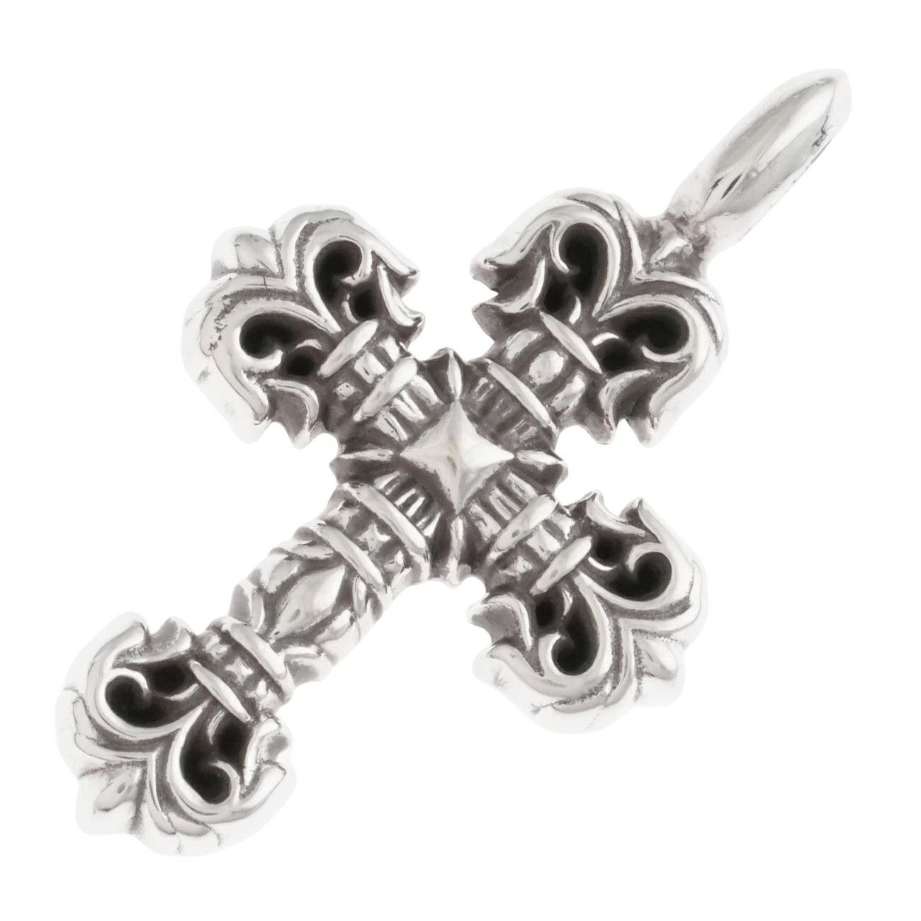 Chrome Hearts Chrome Hearts Tiny Filigree Cross Charm Size ONE SIZE - 1 Thumbnail