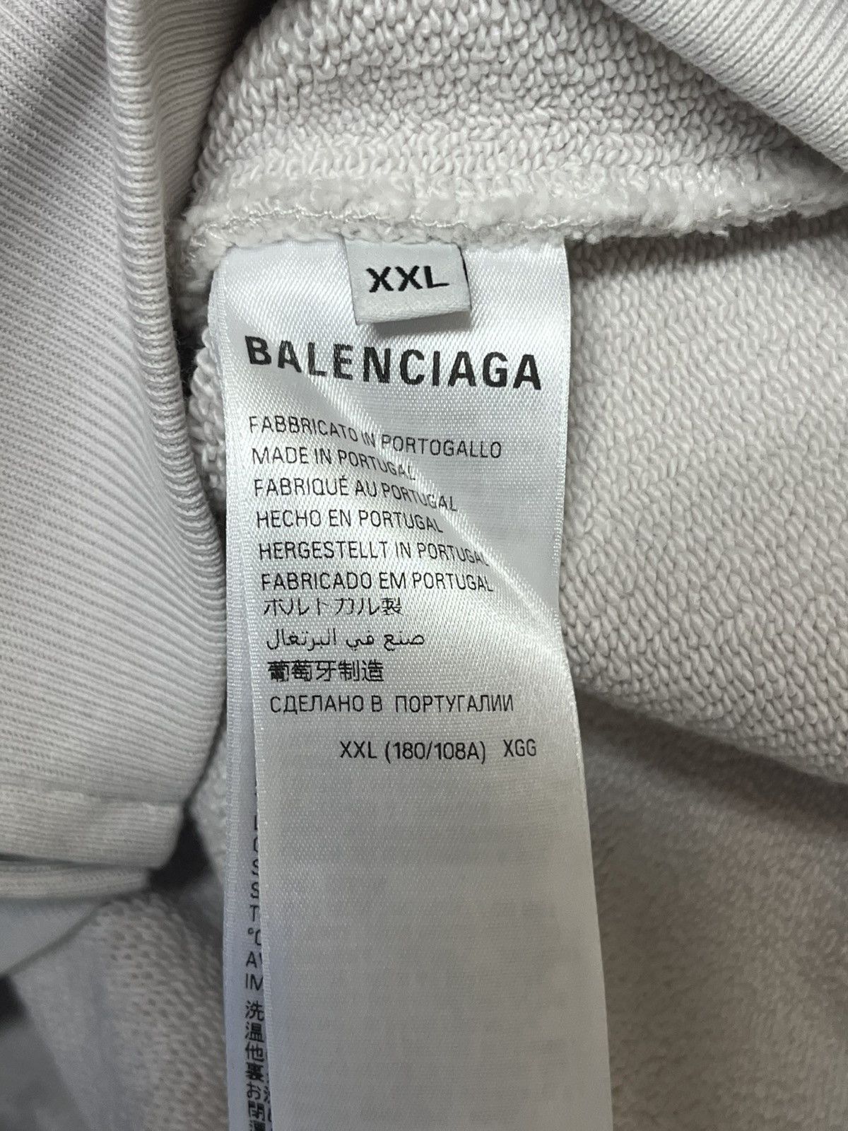 Balenciaga Balenciaga Business zip up hoodie logo xxl Size US XXL / EU 58 / 5 - 16 Thumbnail