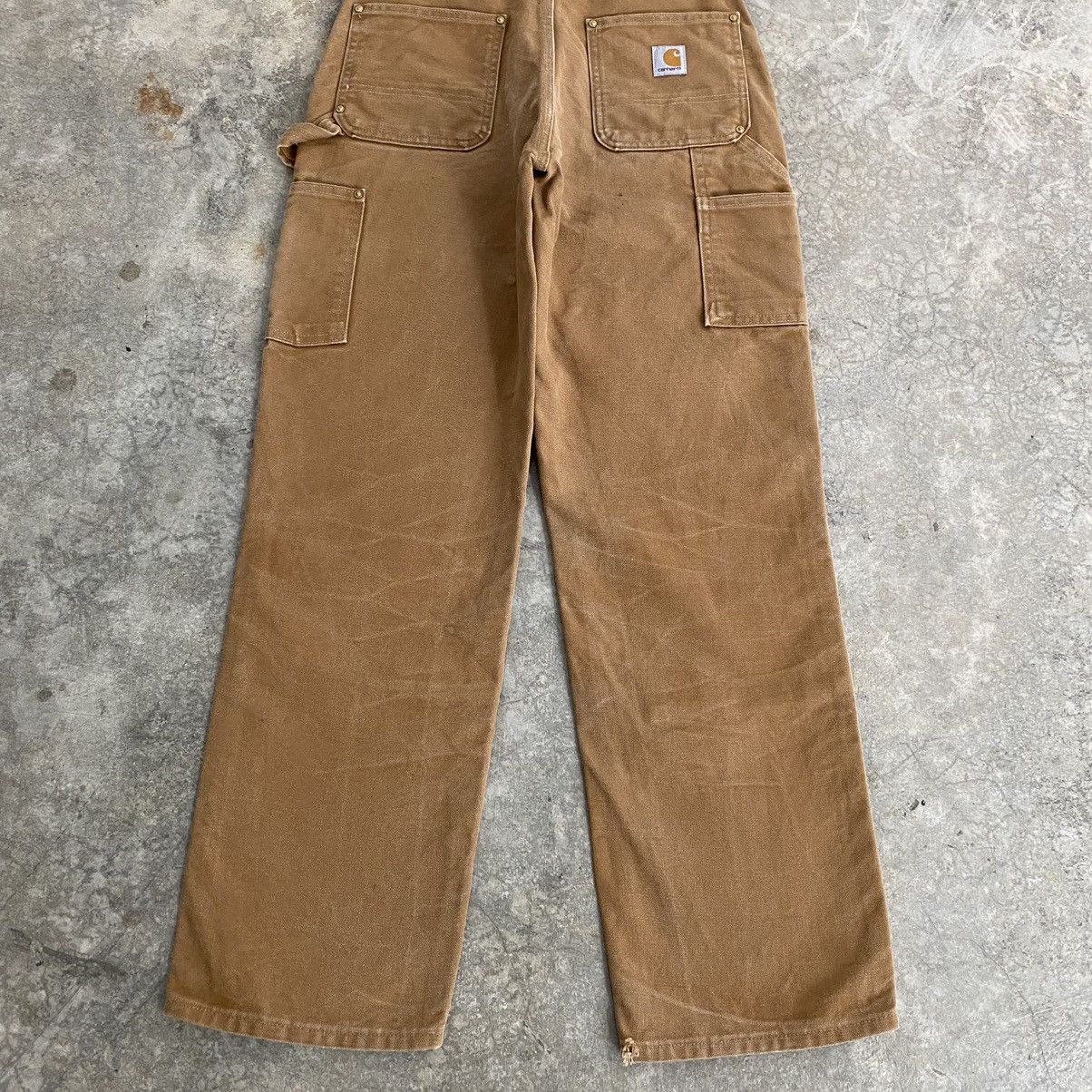Carhartt Vintage Carhartt Double Knee Tan Dirty Carpenter Pants Size US 28 / EU 44 - 16 Thumbnail