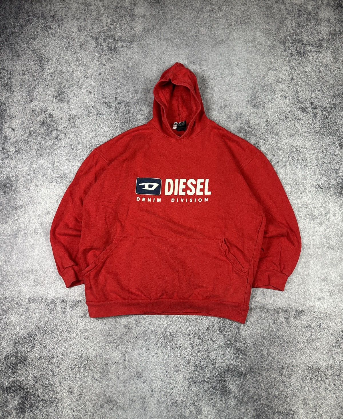 Diesel Vintage Diesel Back Big Logo Hoodie Avant Garde Opium M Rare Size US M / EU 48-50 / 2 - 1 Thumbnail