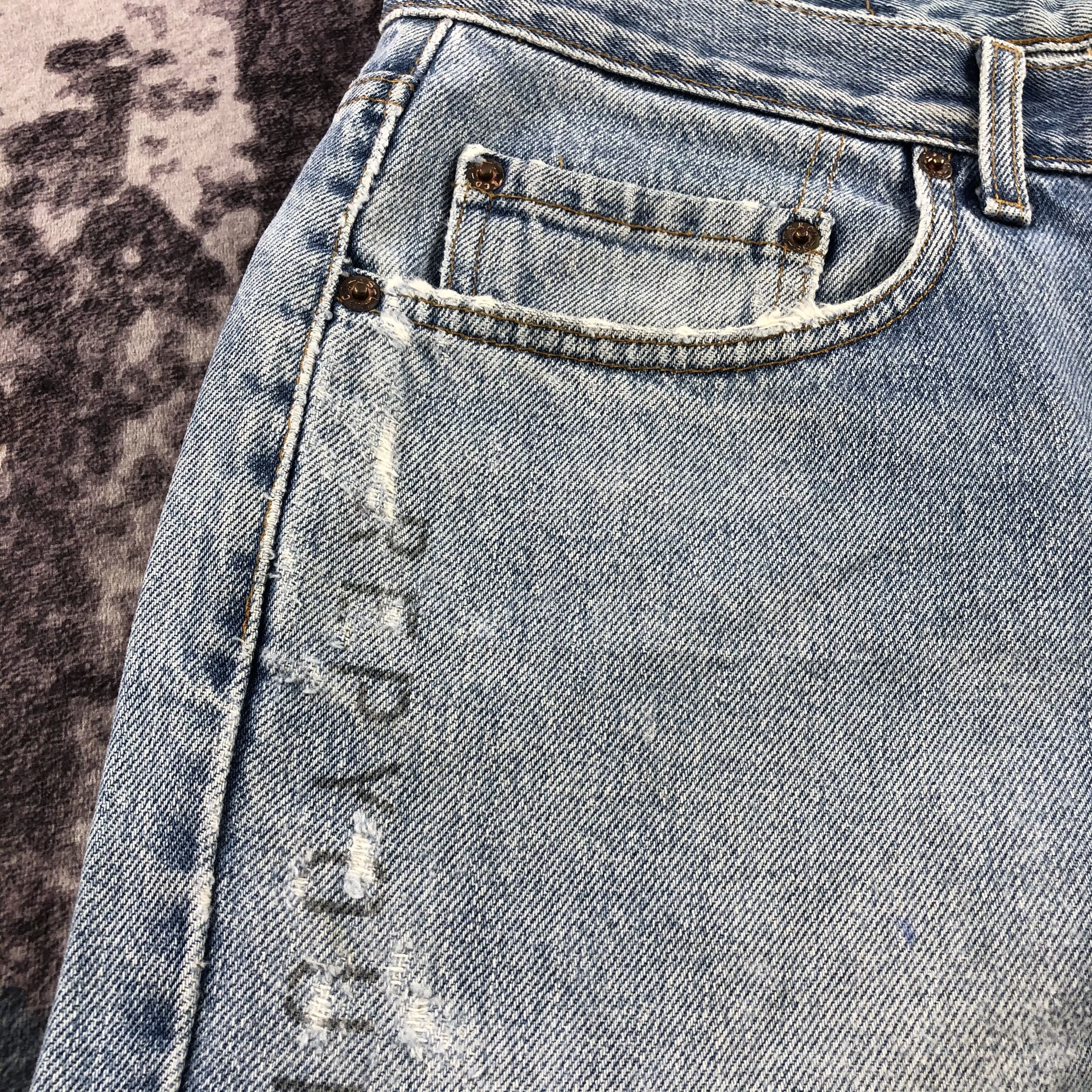 Levi's × Vintage Vintage 90s Light Wash Levis 550 Jeans-JM2718 Size US 33 - 14 Thumbnail