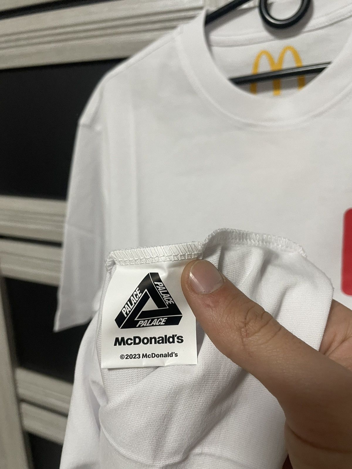 Palace New Palace McDonald’s Description T Shirt White Tee Size US M / EU 48-50 / 2 - 11 Thumbnail